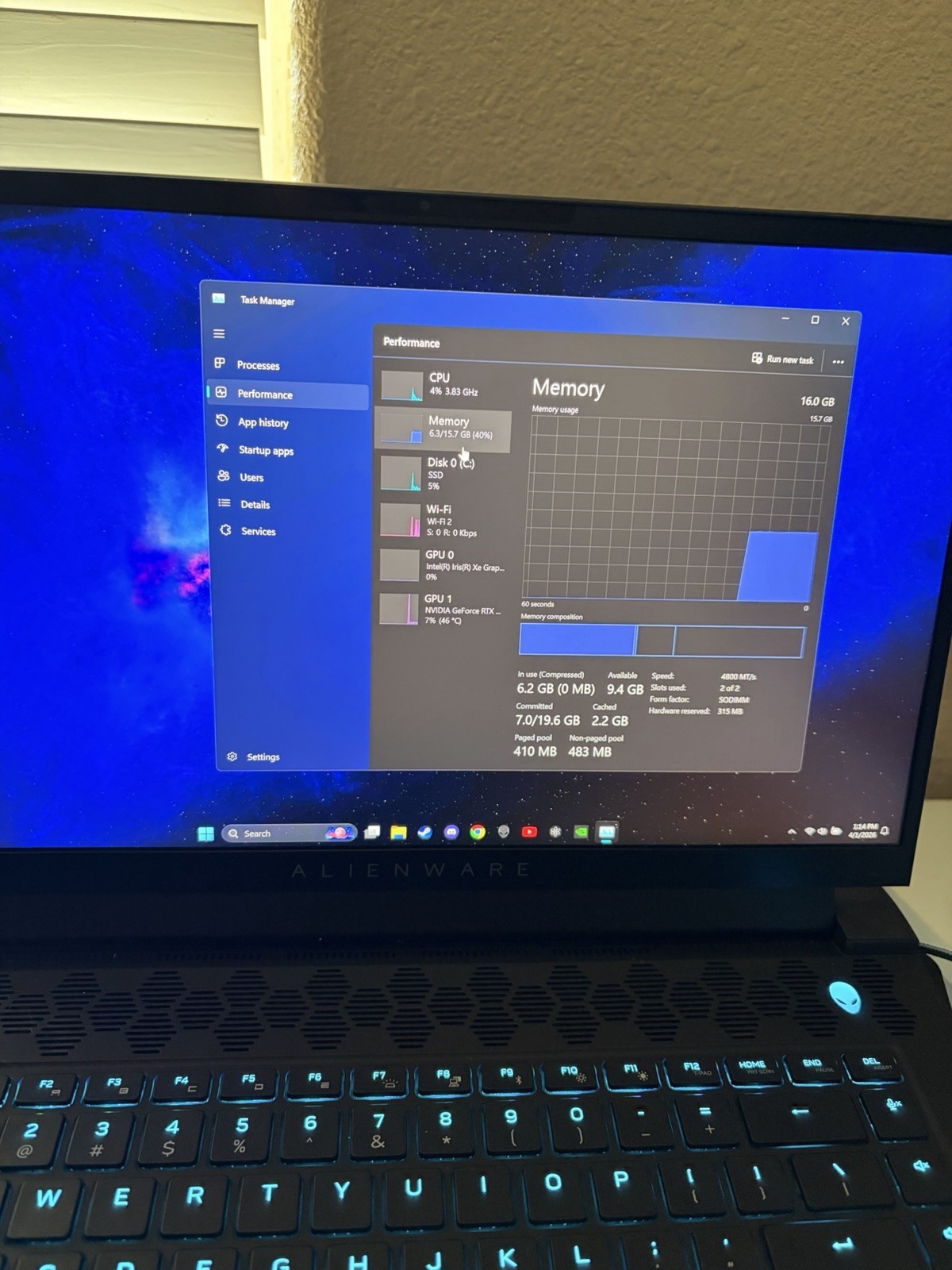 Alienware M15 R7 15.6 | i7-12700H | GeForce RTX 3070ti | 16GB DDR5 | 1440p 240hz