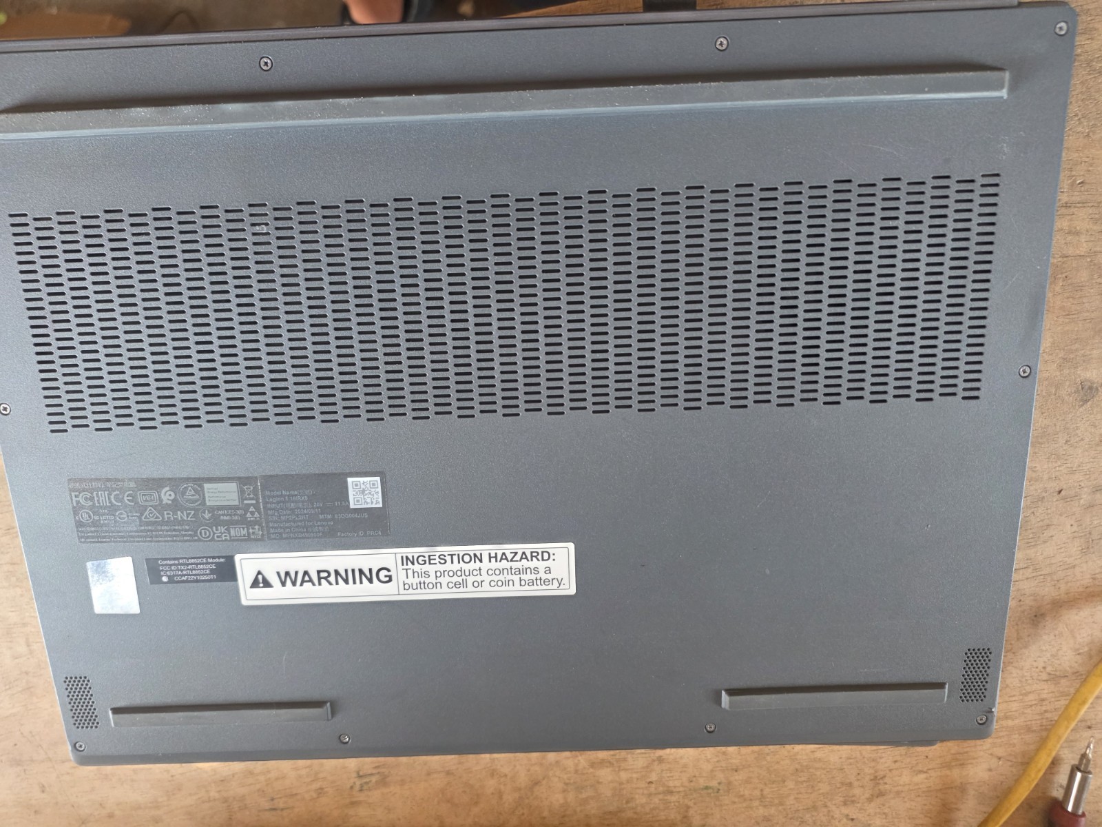 Lenovo LEGION 5 16IRX9 16″ Laptop Intel Core i9-14900HX Rtx4060 Power
