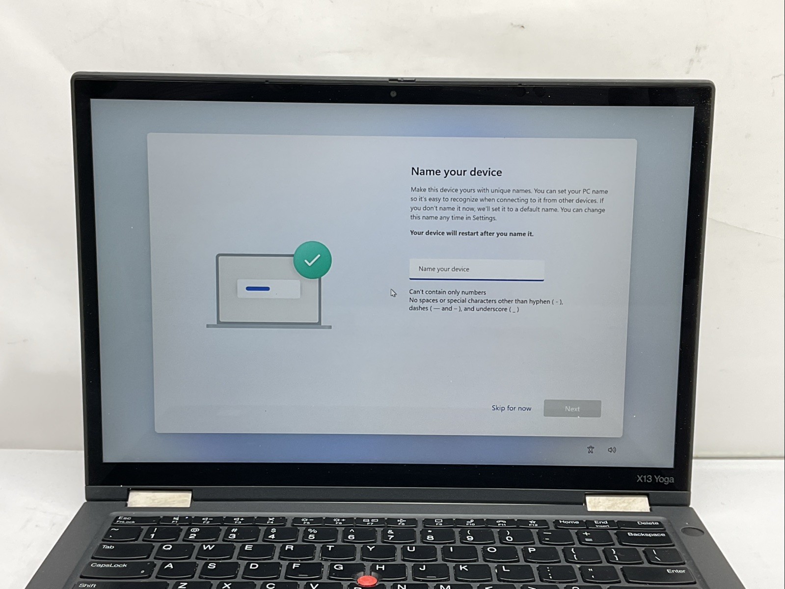 Lenovo ThinkPad X13 Yoga Gen 2 – i5-1135G7 – 8GB, 256GB, Touch, Windows 11 + ADP