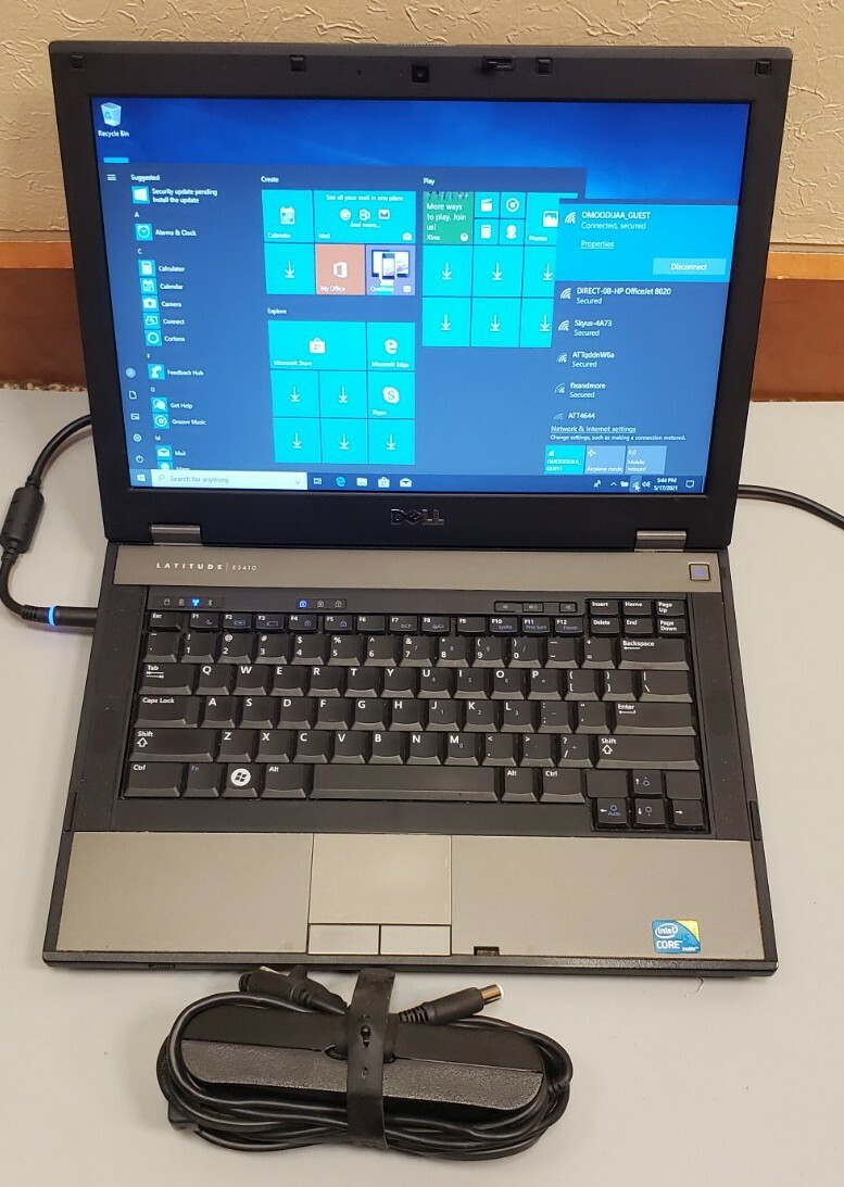 Dell Latitude E5410 Core i5 M520 14″ 2.40GHz 4GB RAM 320GB HDD WEBCAM WIN 10