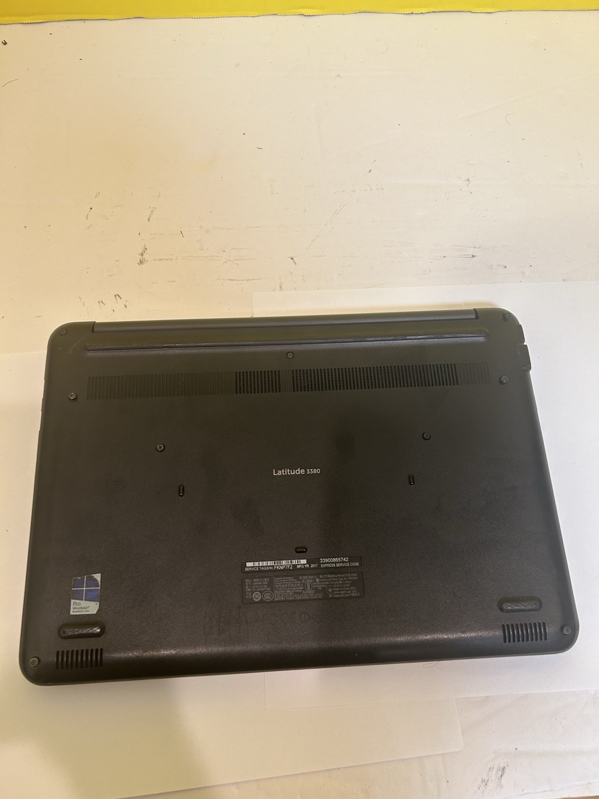 Dell Latitude 3380 Laptop i5-7200U 8GB R Boots to BIOS BIOS Unlocked GRADE B