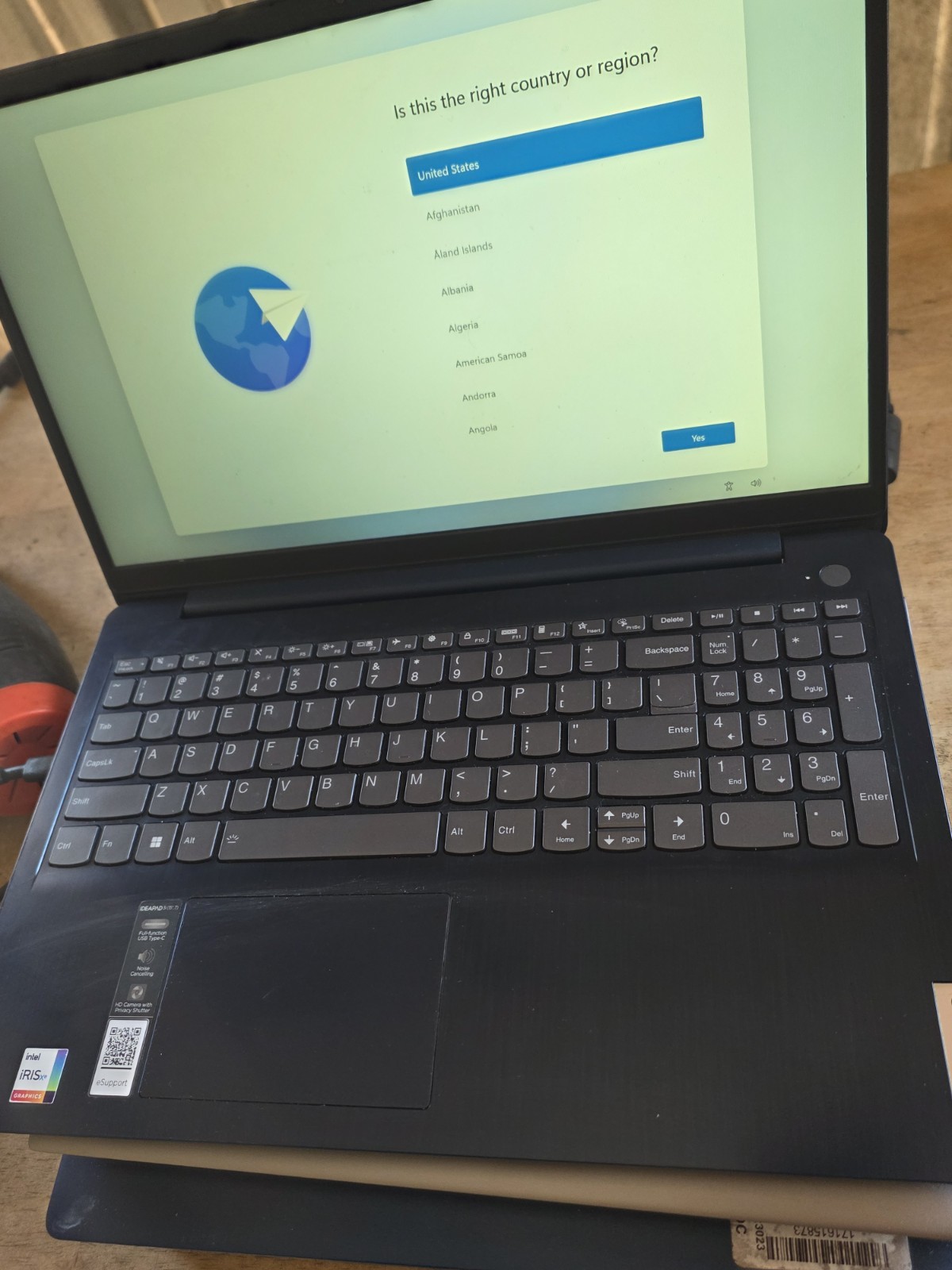 Lenovo IdeaPad 1 15IAU7 i5-1235U 1.3GHz 12Gb 512Gb SSD 1080P Touch Good