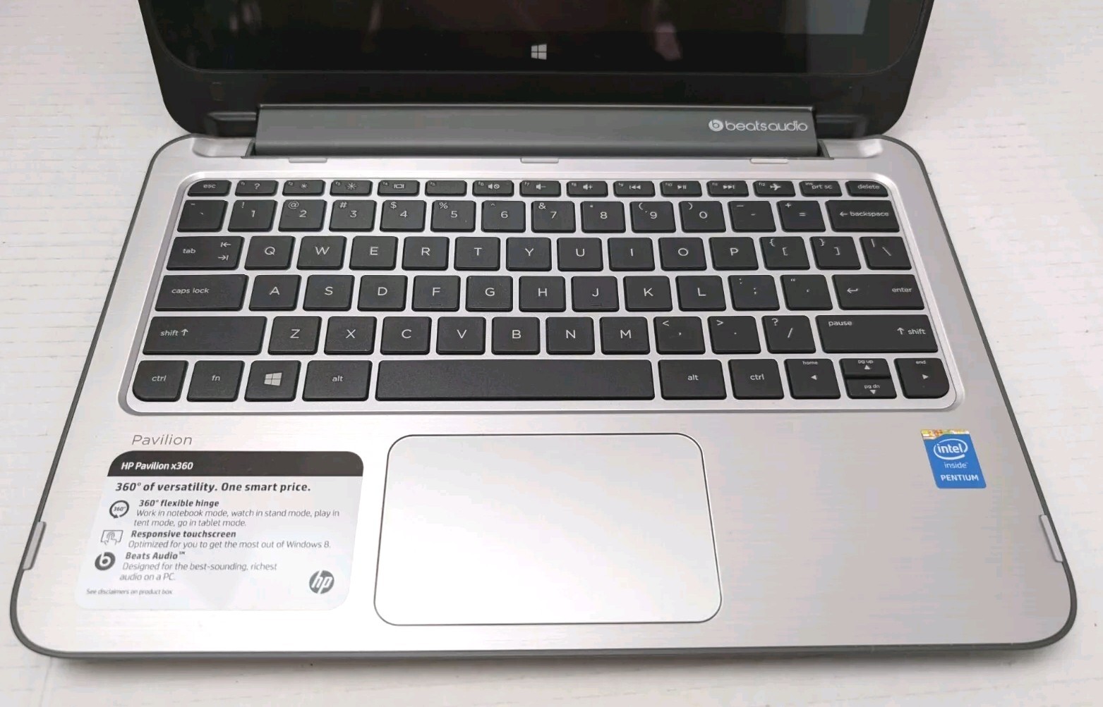 #1 HP Pavilion x360 11-N010DX Gray 11.6″ TouchScreen Intel Pentium PARTS ONLY