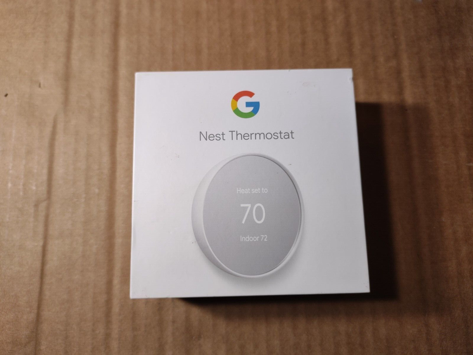 Google Nest GA01334-US Smart Wifi Programmable Thermostat – Snow