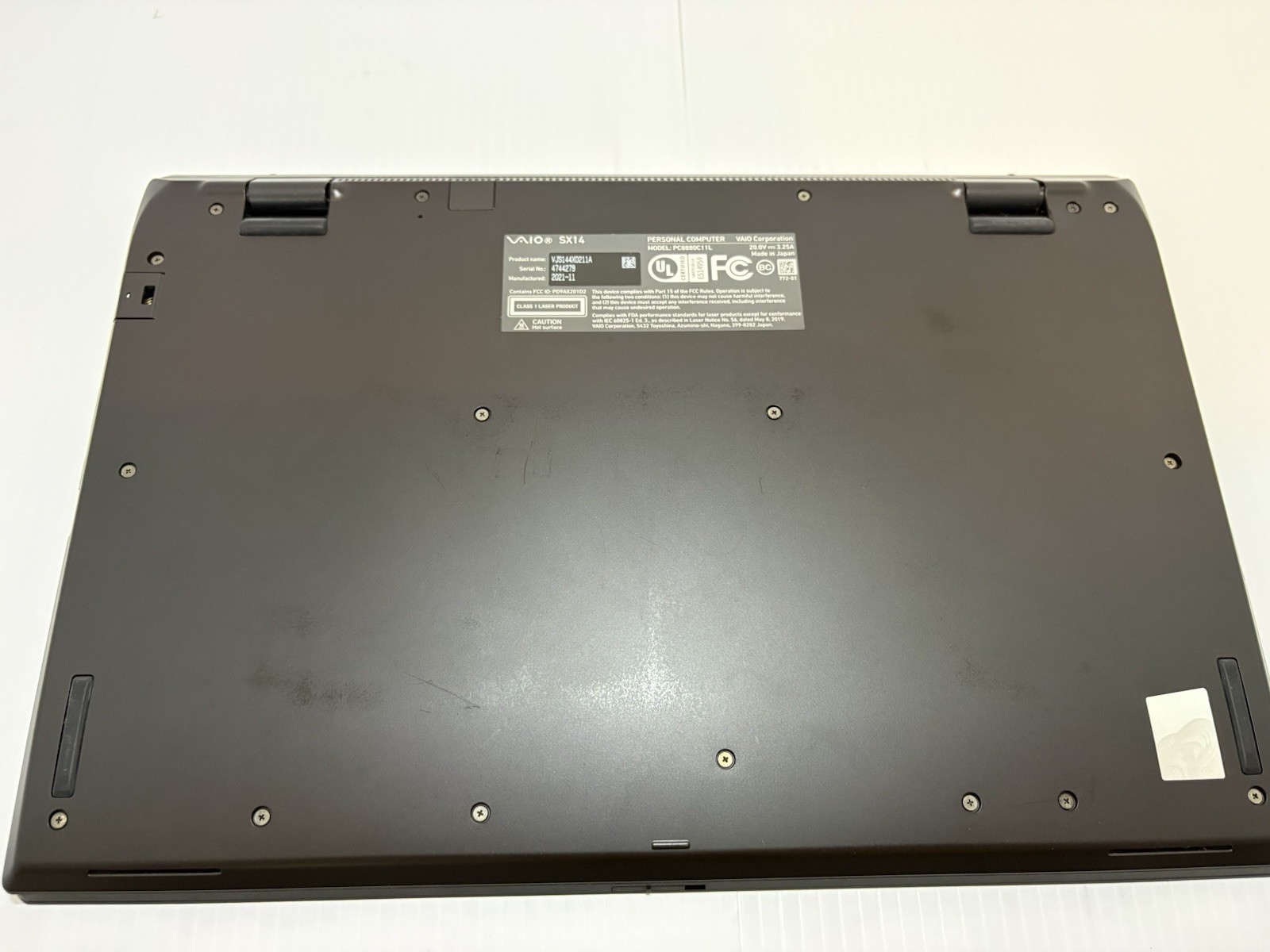 SONY VAIO SX14 i7-11th Gen 256GB SSD 16GB RAM 14-inch Screen Laptop Windows 11