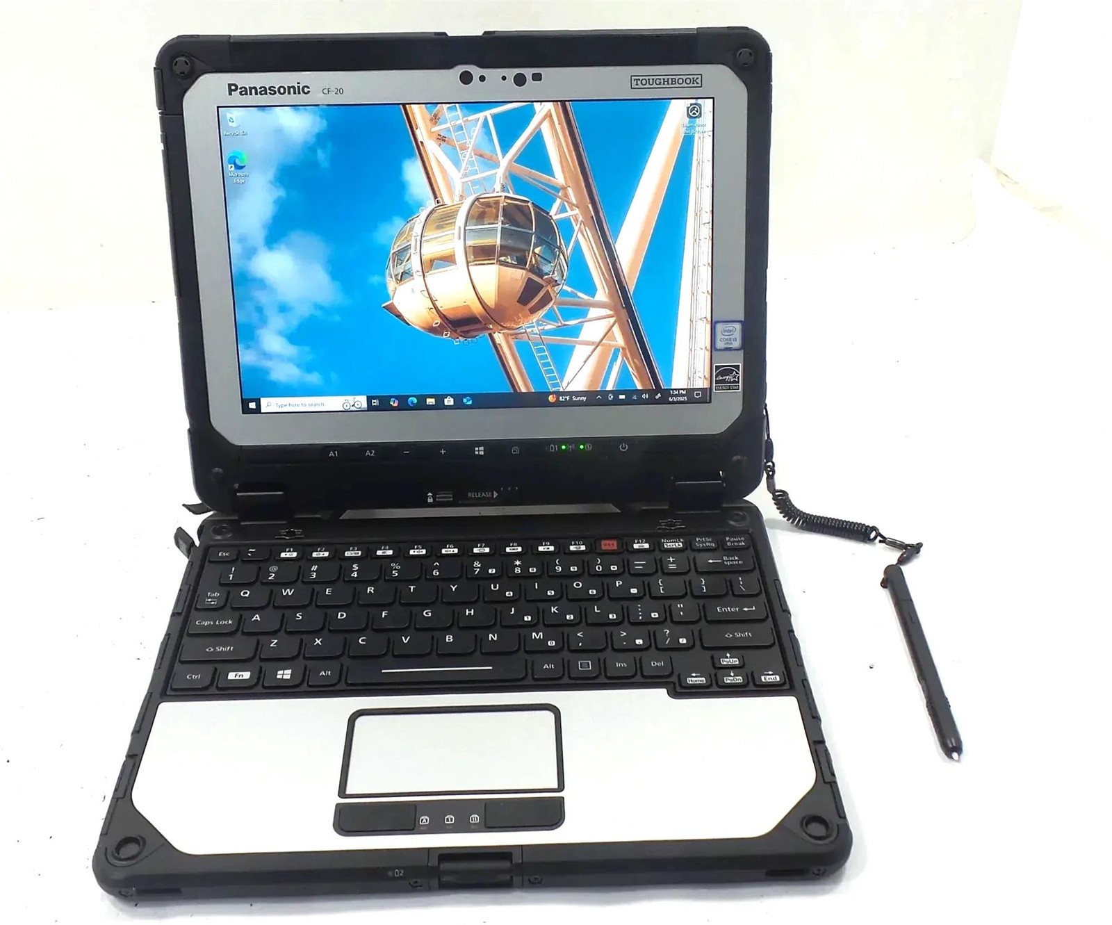 Panasonic Toughbook CF-20 Core i5-7Y57 1.2GHz 8GB 512GB SSD