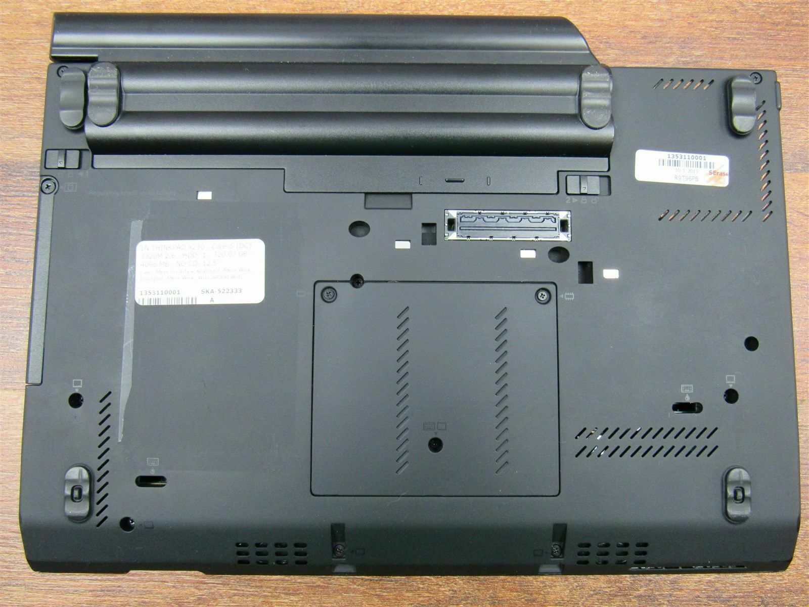 LENOVO THINKPAD X230 LAPTOP 2.6GHZ i5 8GB 256GB SSD Windows 10 Webcam