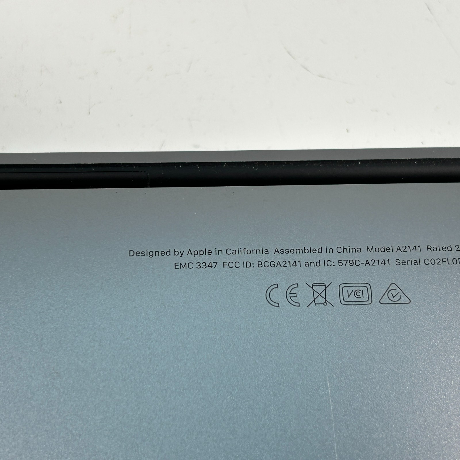 Apple MacBook Pro A2141 i7-9750H 2.6GHz 16GB RAM 512GB NVMe Sonoma 14.8.7 Used