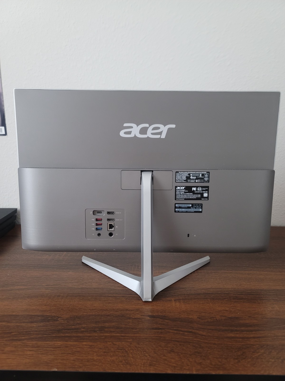 Touchscreen Acer Aspire C24-1651 i5 11th Gen, up to 4.1GHz Original price 750