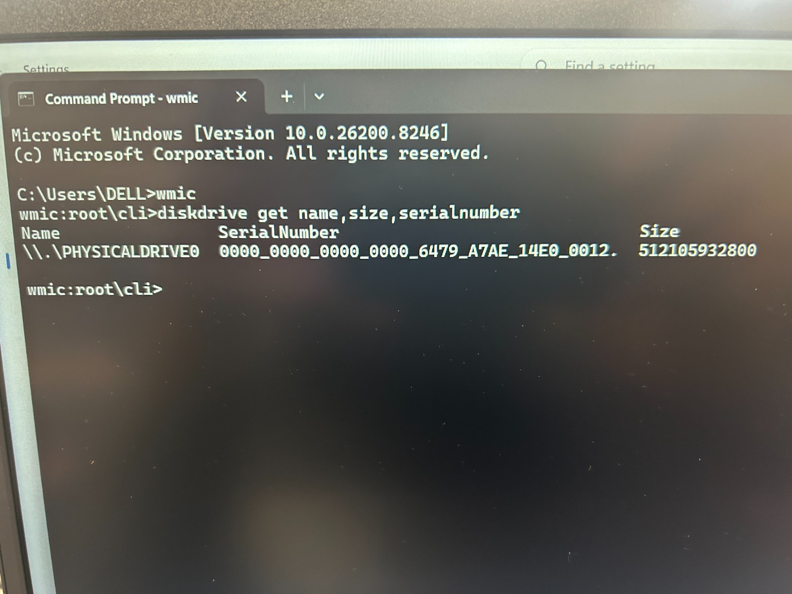 DELL 15 DC15255 G8MK9, AMD Ryzen 7 7730U, 2.00 GHz, 16 GB RAM, 512 GB NVMe SSD