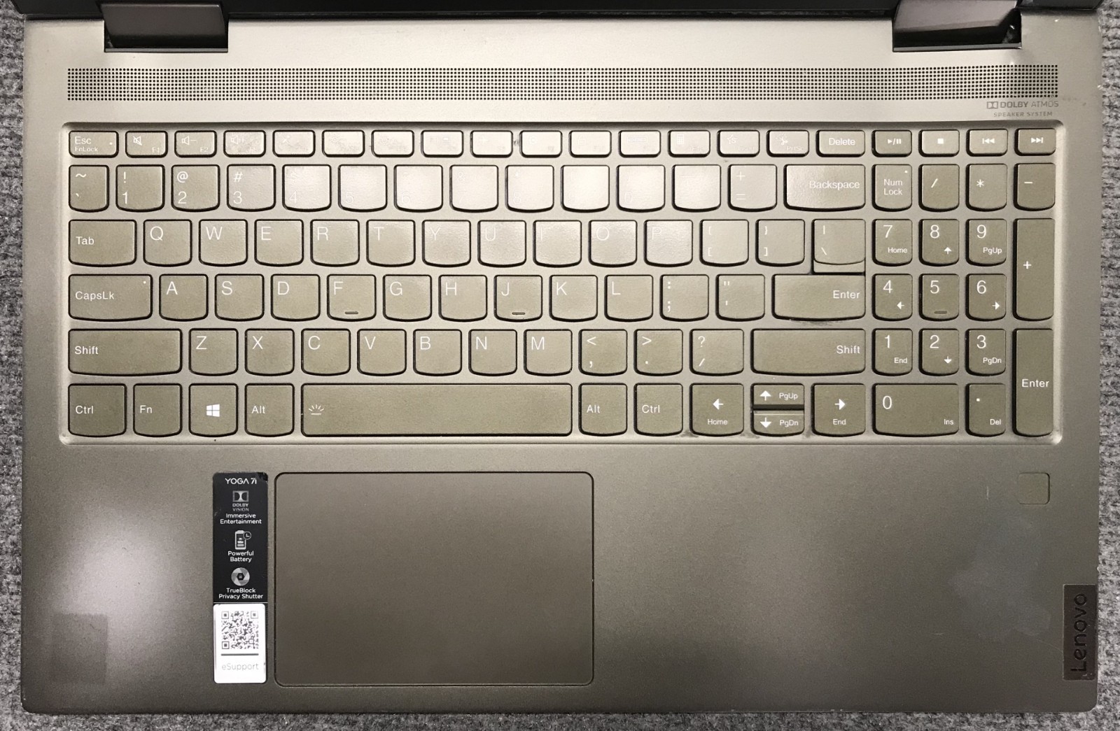 Lenovo Yoga 7 15.6″ 2-in-1 Laptop i7-1165G7 12GB RAM 512GB NVMe, As Is