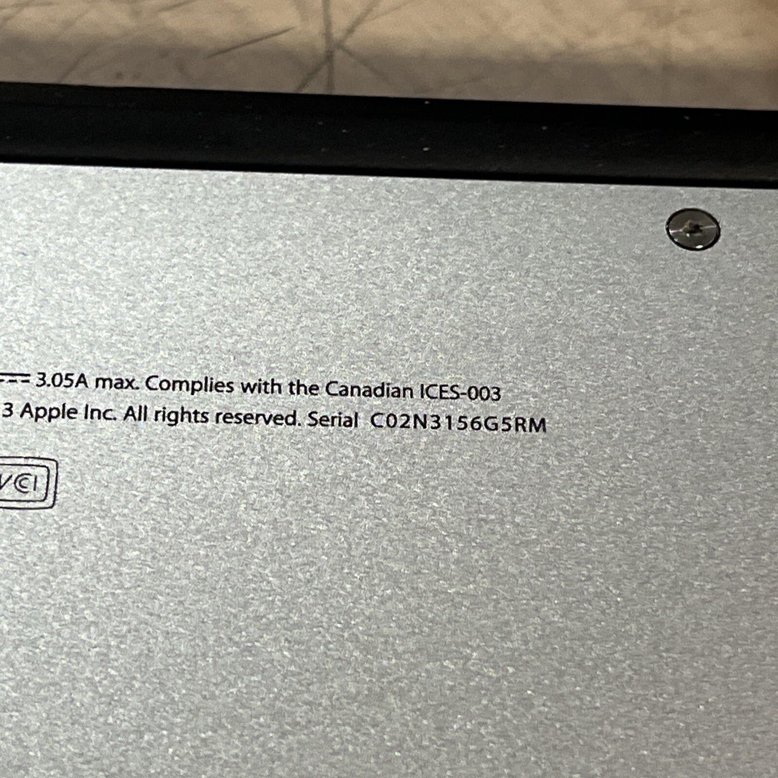 APPLE MACBOOK AIR 11″ MID-2013 CORE I5-4250U 1.3GHZ 4GB RAM