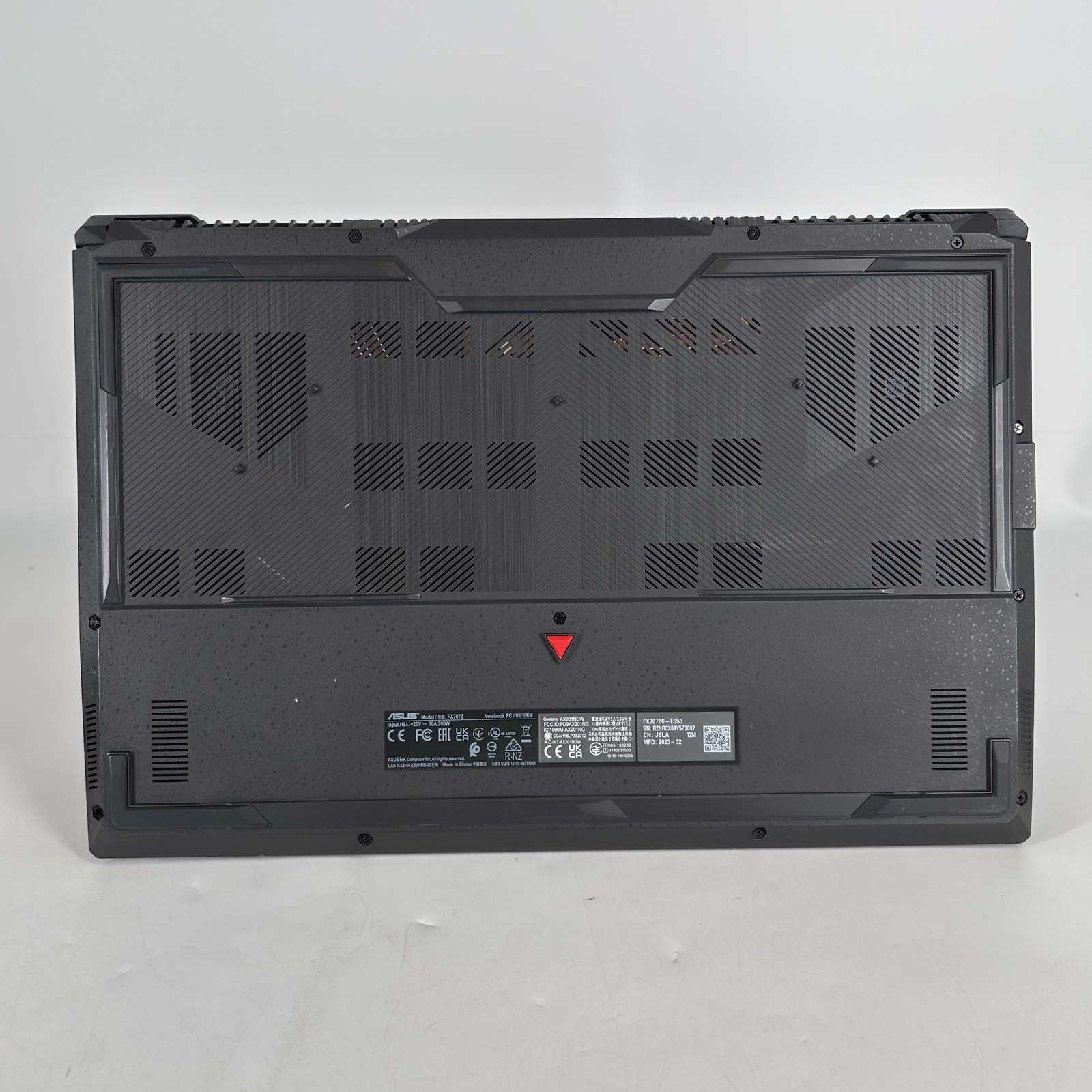 Asus TUF F17 144Hz FHD 2.5 GHz i5-12500H 16GB 512GB SSD RTX 3050 Good BLURRY CAM