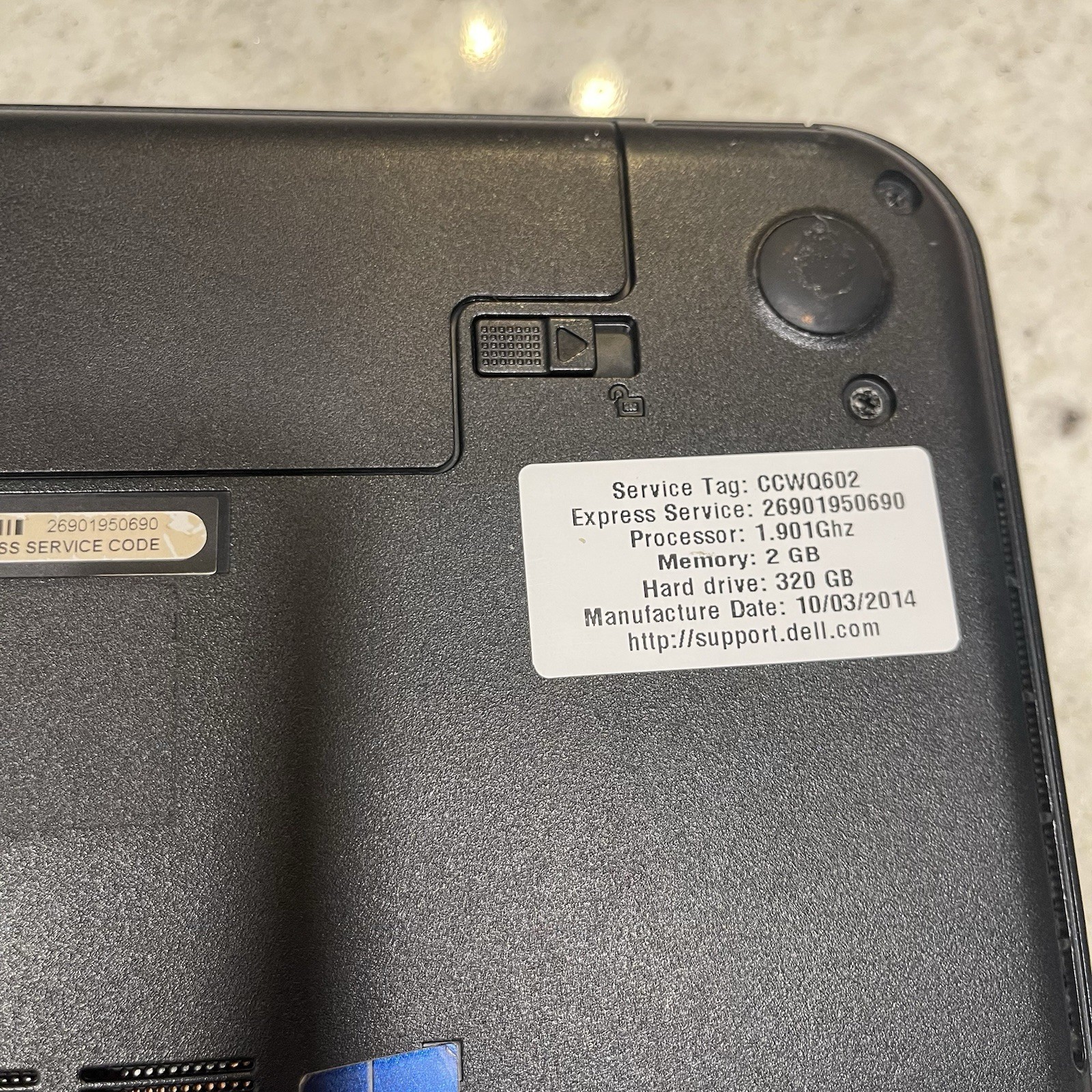 Dell Latitude 3540| Intel Core i3-4030U| No Ram No HDD Tested Boots Bios