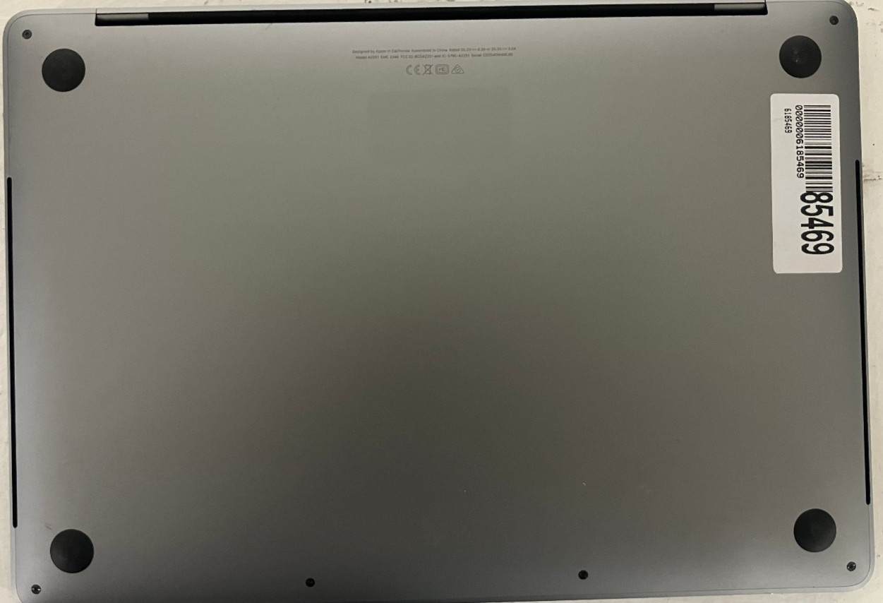 Apple MacBook Pro A2251 13″ Intel Iris 2.3GHz Intel Core i7-1068NG7 16GB 2TB