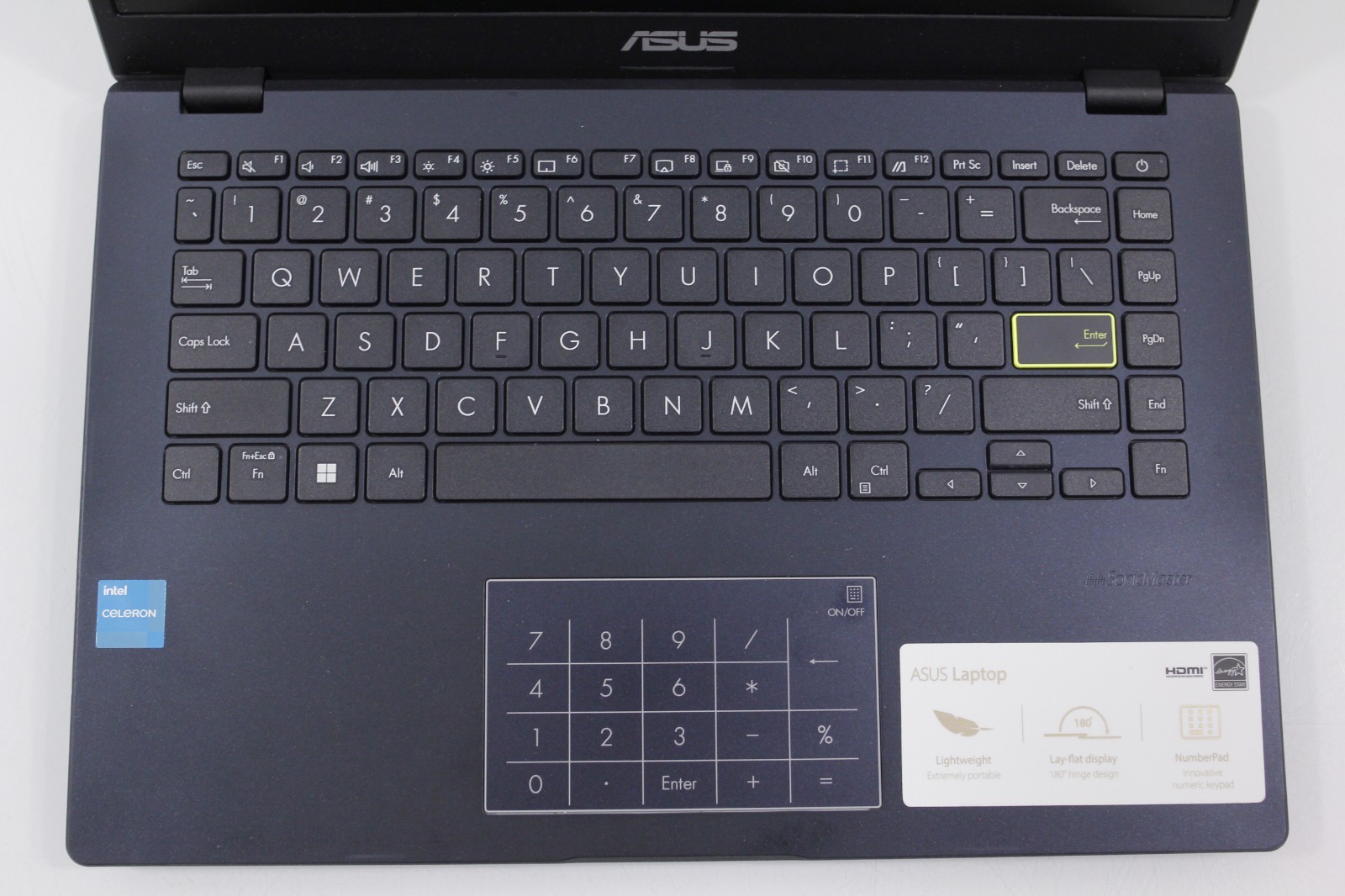 ASUS E410K Laptop 14in Intel Celeron N4500 4GB DDR4 64GB eMMC Windows 11