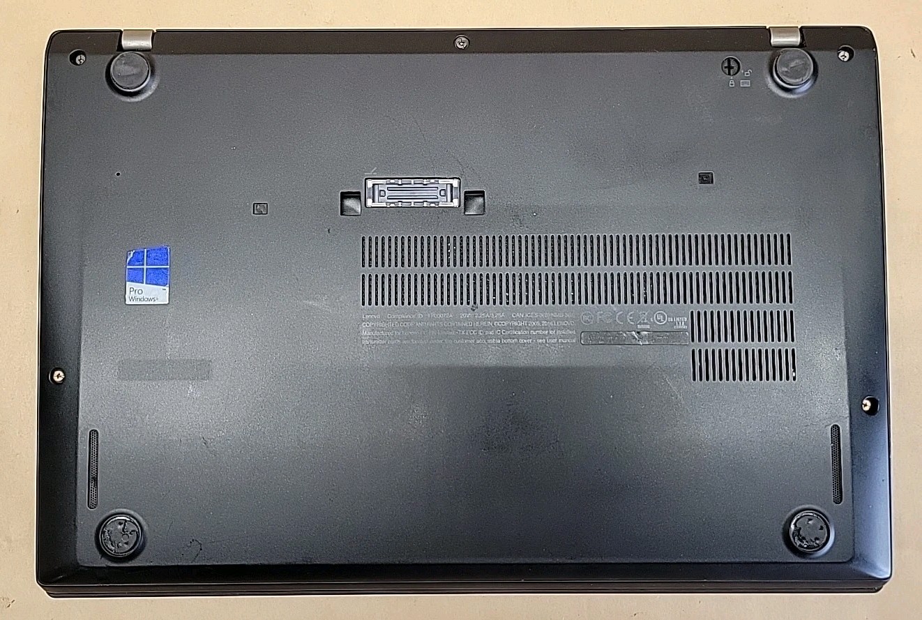 Lenovo ThinkPad T460s, Intel Core i7-6600U @ 2.6GHz, 12GB RAM, 256GB SSD, W10P