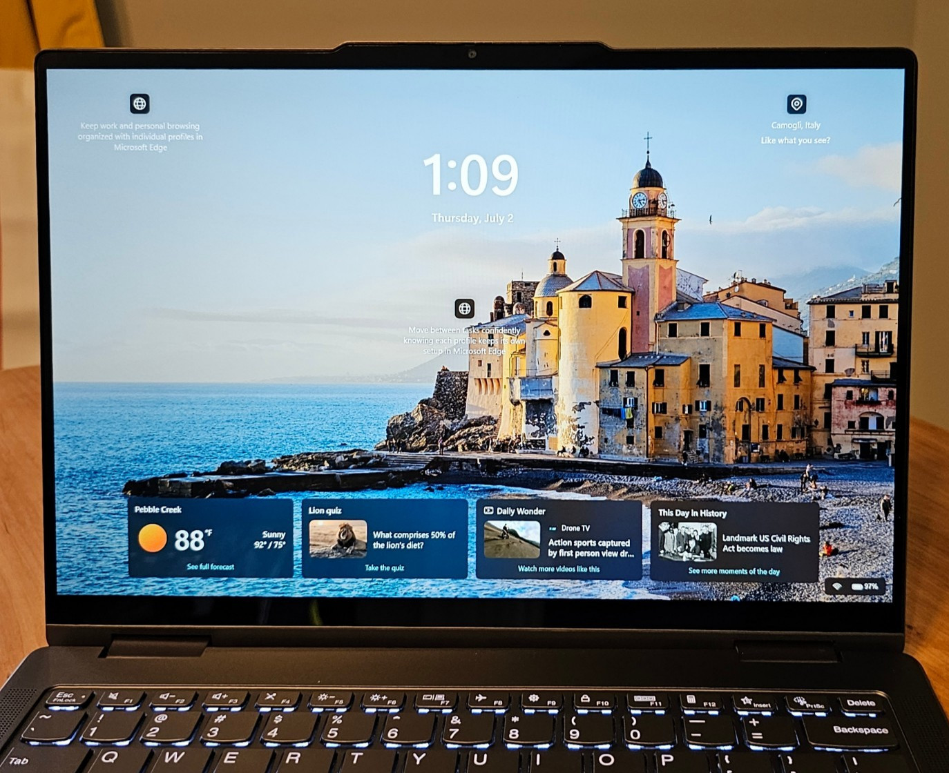 Nice Lenovo Yoga 7 14IRL8 2.2K 2-in-1 Touch i7-1355U 16GB 512GB NVMe 94% Battery