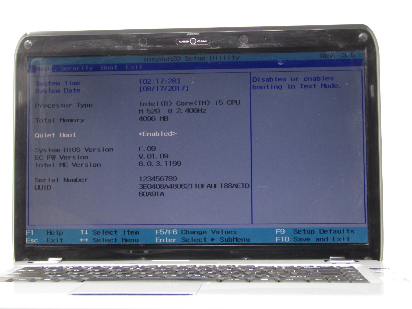 RARE iBuyPower Compal Laptop BLB2