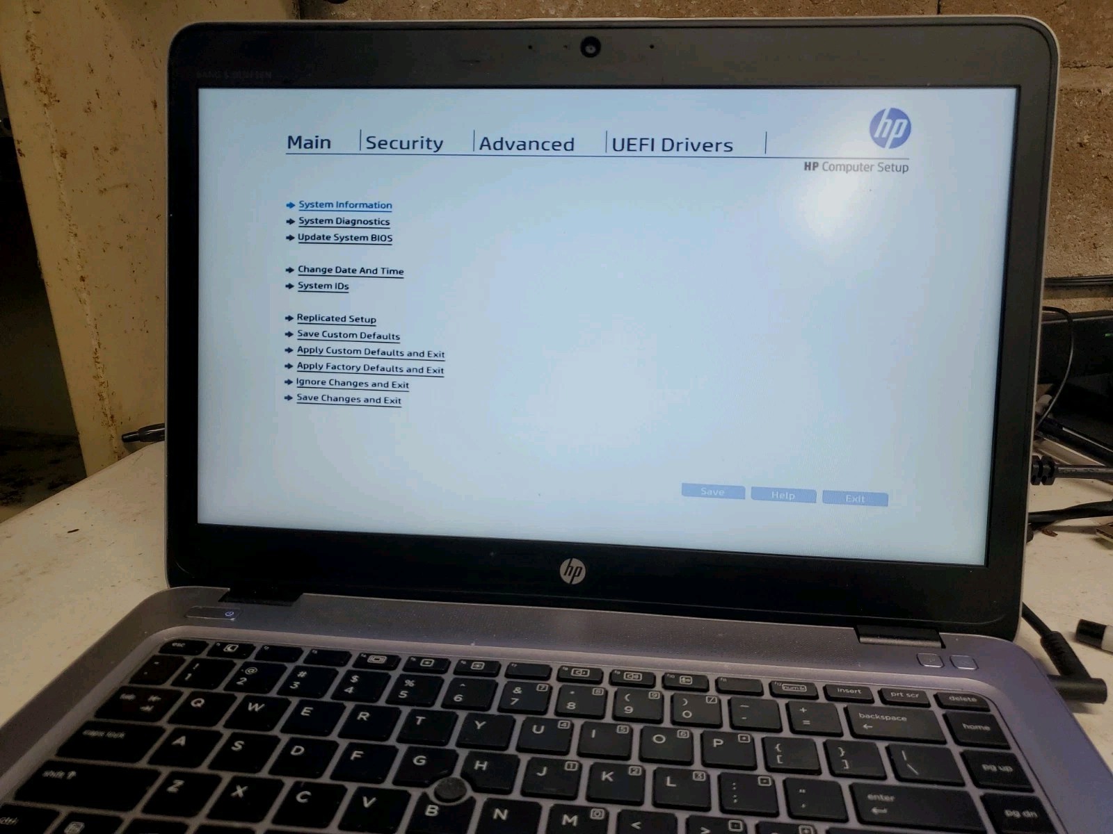 HP Elitebook 840 G3 i5-6300U 2.4GHz 8GB RAM 256GB HD No OS/Power Adapter
