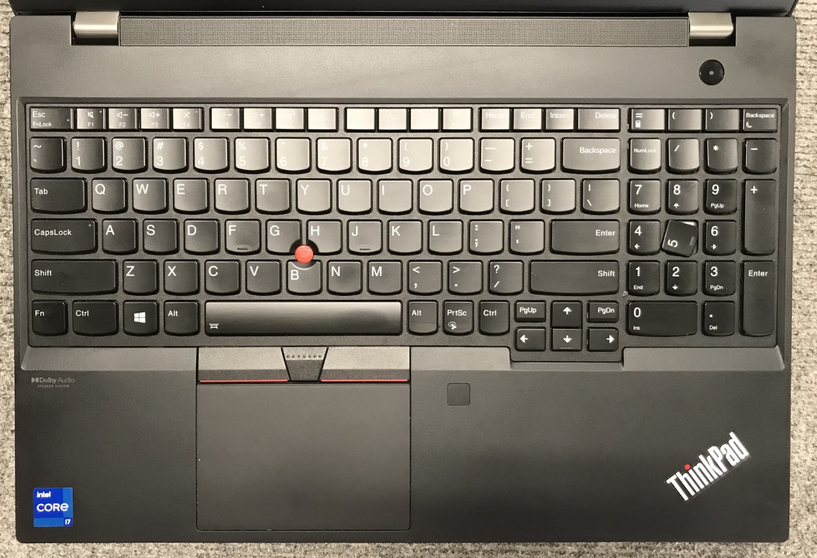 Lenovo ThinkPad T15 Gen 2i 15.6″ Laptop i7-1165G7 16GB RAM 256GB NVMe