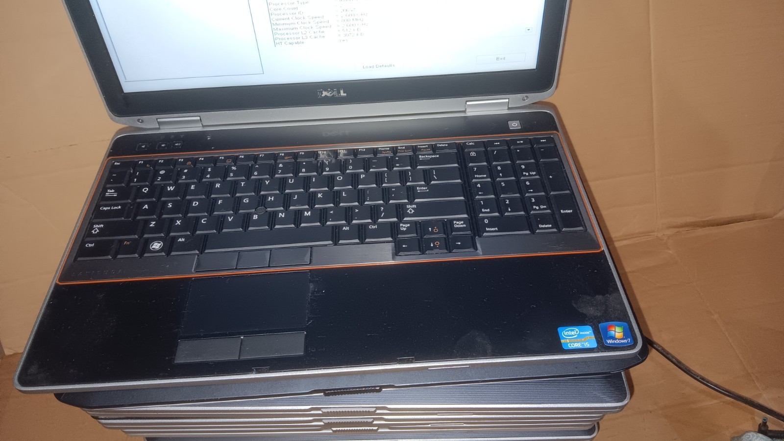 Lot of 9 Dell Latitude E6530, E6520, E5530 Laptops Core i5, 15.6″ LCD Screen P/R