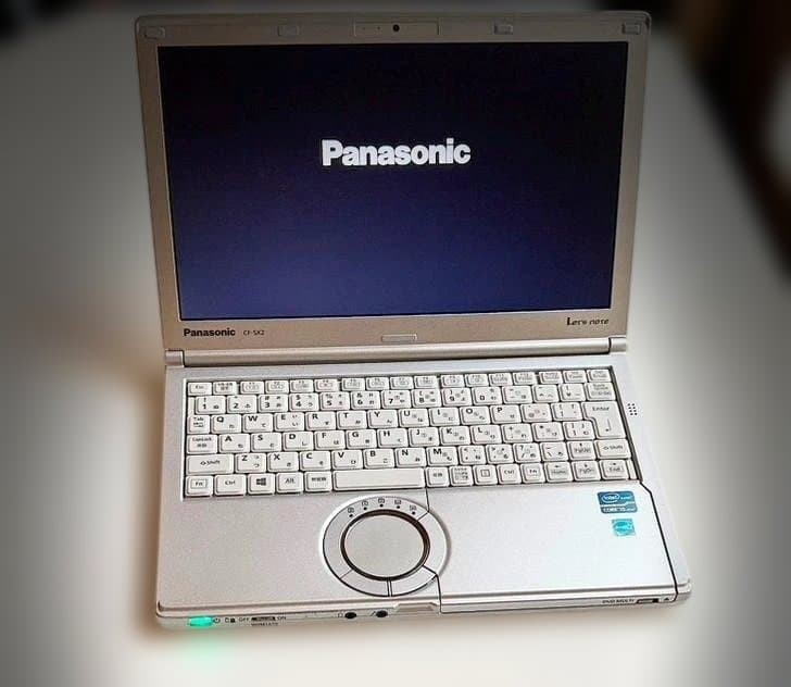 Panasonic Let’s Note CF-SX2 DVD Intel Core i5 4GB RAM Windows 10 Used From Japan