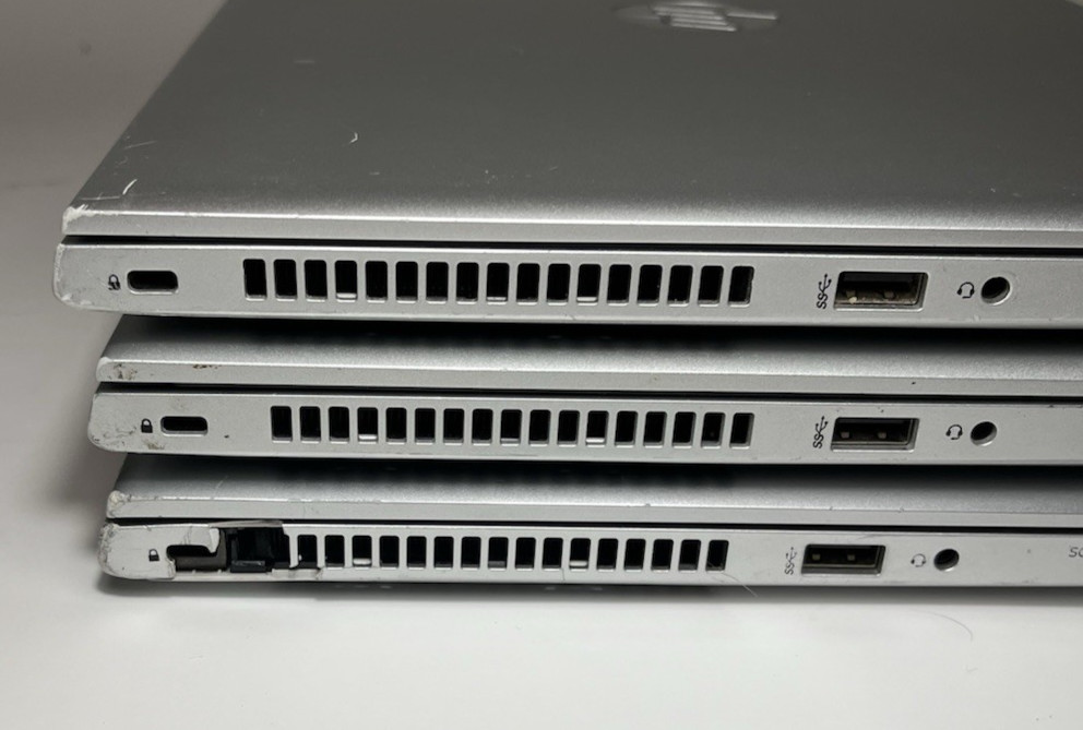 LOT OF 3 HP ProBook 640 G4 Laptop 14″ Core i5-8365U 1.60GHz – NO RAM / SSD -READ