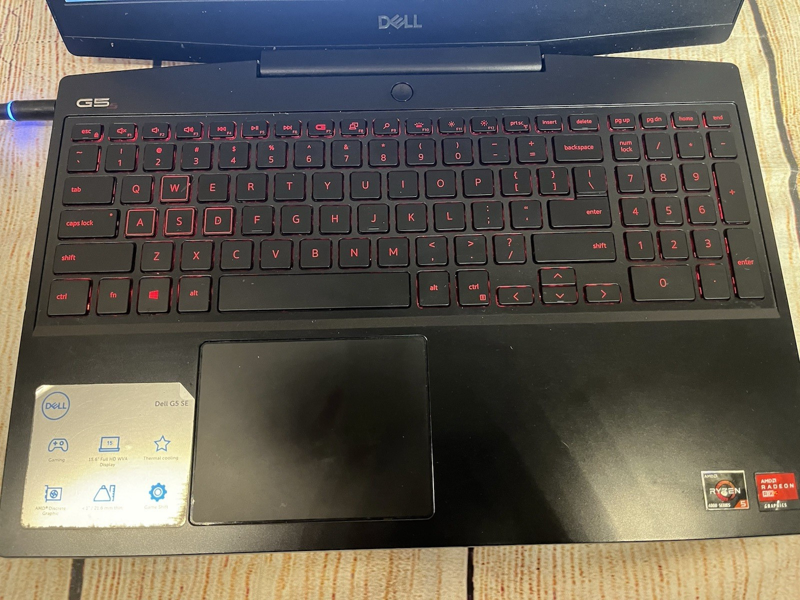 Dell G5 G5s 5505 Gaming Laptop 15.6″ AMD RYZEN 5 8GB 256GB