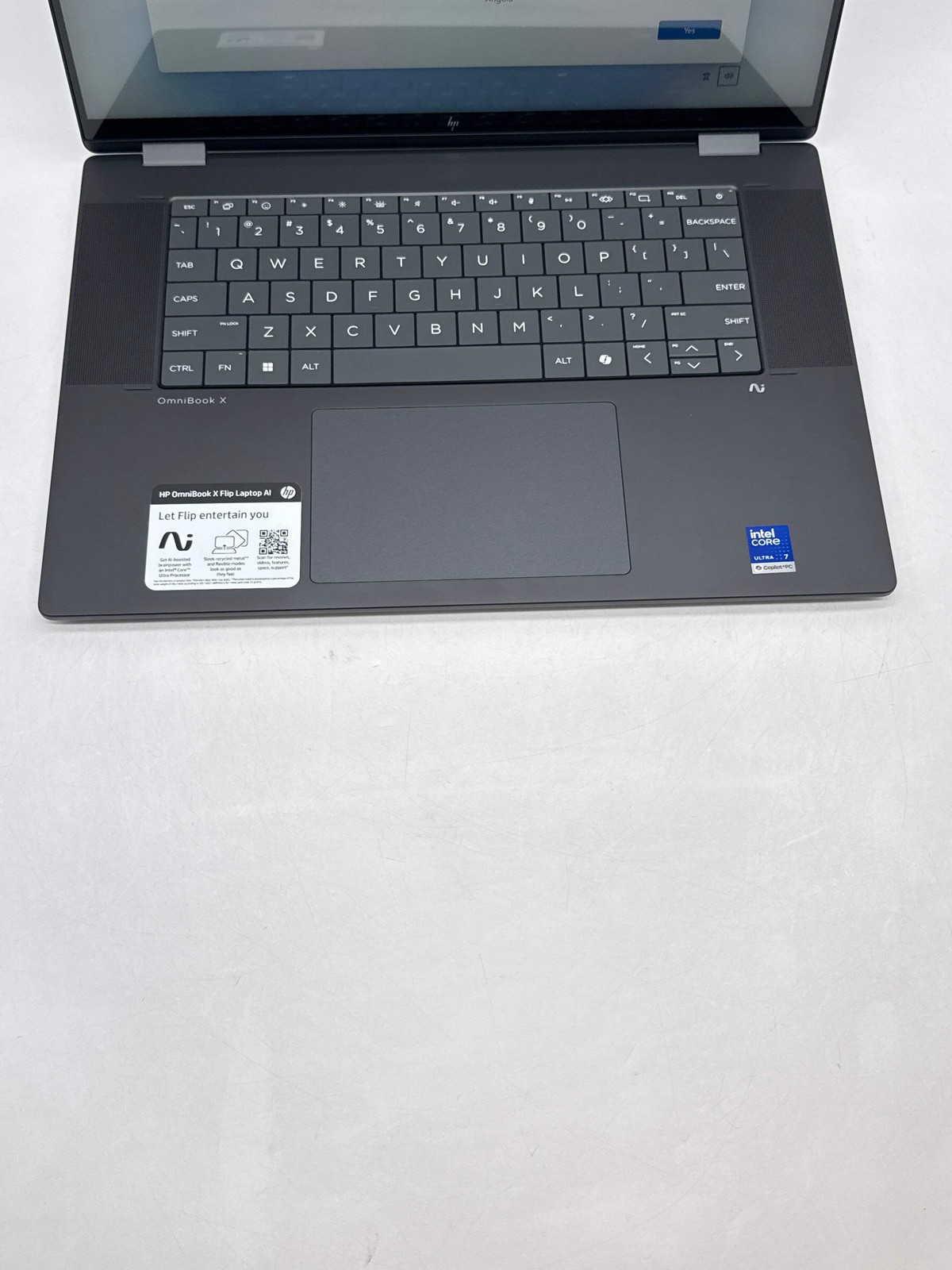 HP OmniBook X FlipNGAI 16″ Touch Core Ultra 7 256V 16GB DDR5 RAM 1TB SSD