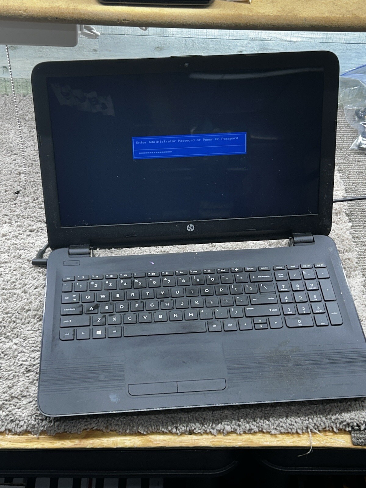 HP 15 Pavilion AMD A6-7310 2.00GHz 4GB Ram Boot to BIOS 27393