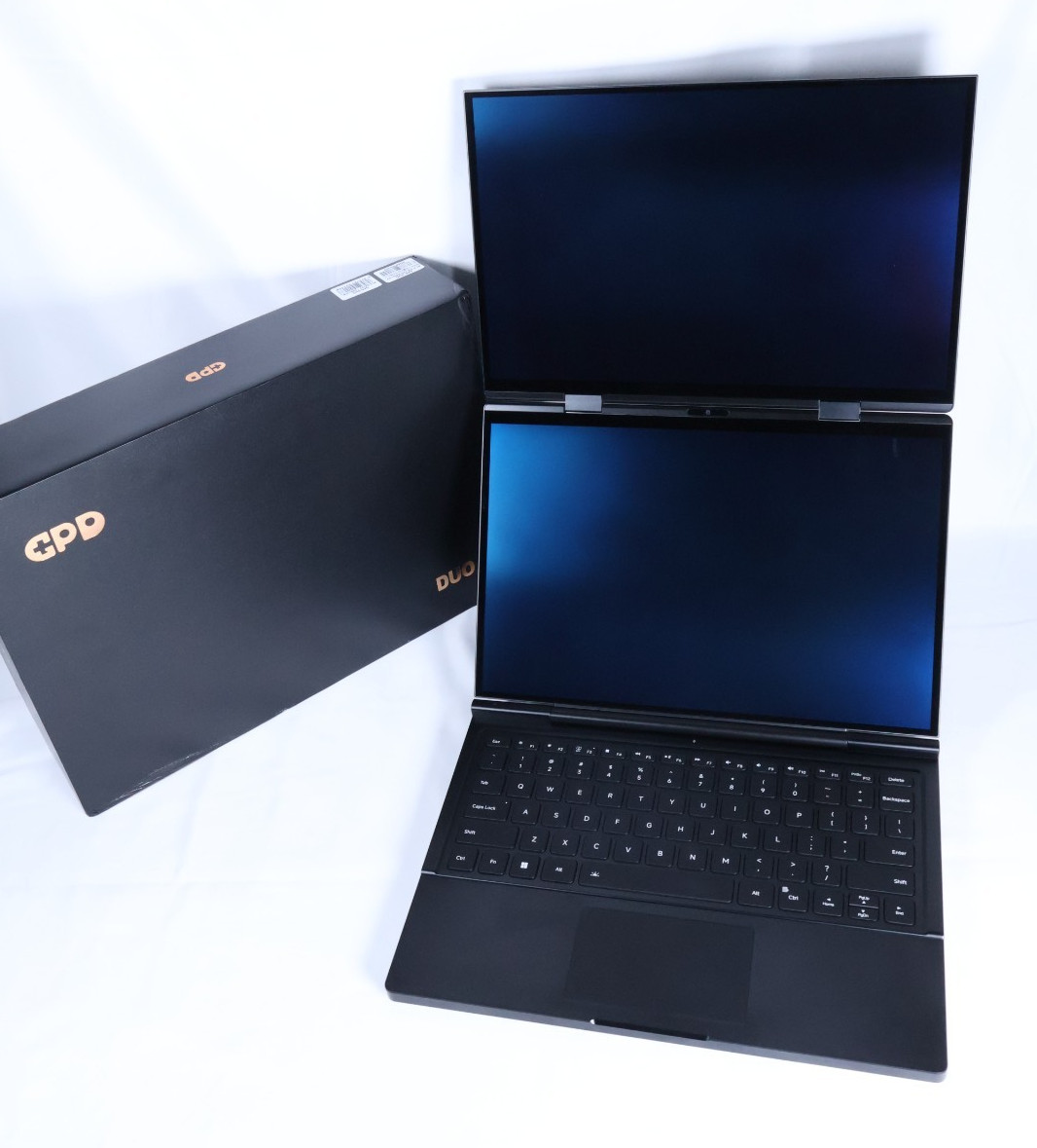 GPD Duo 64GB 2TB Dual 13.3″ AMOLED Laptop Ryzen AI 9 HX 370 Radeon 890M CIB