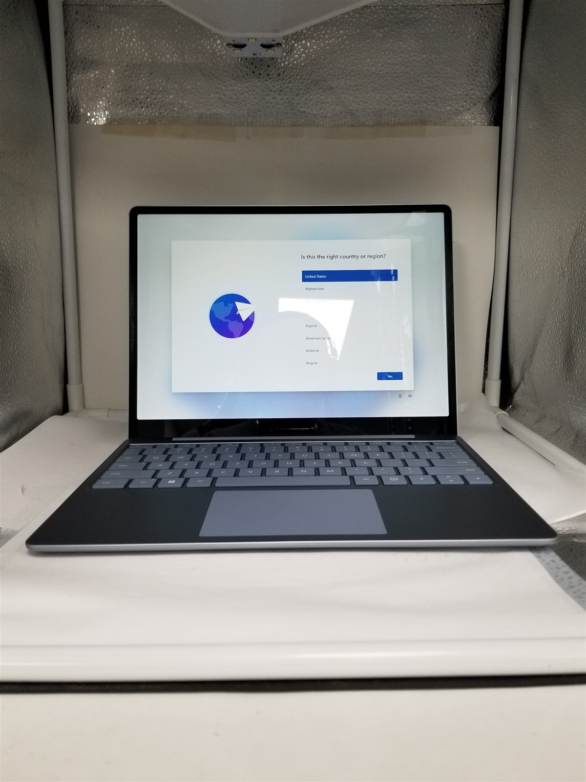 Microsoft Surface Laptop Go 2 Core i5 12.4″ 8GB/128GB Blue Fully Working VG5900