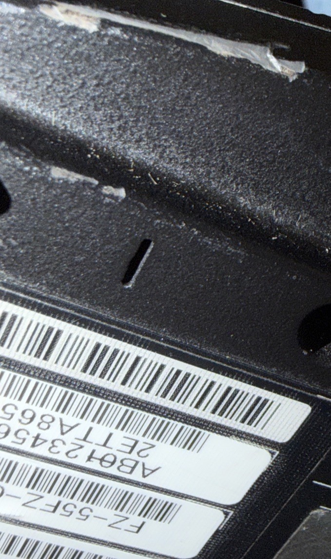 Panasonic Toughbook FZ55 i5-1145G7 16RAM 512 Nvme Adapter Bios Locked Touch