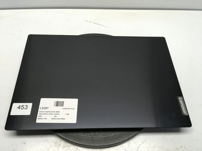 Lenovo IdeaPad S145-15IWL Intel Celeron 4205U 1.8GHz 4 GB NO HDD No Batt