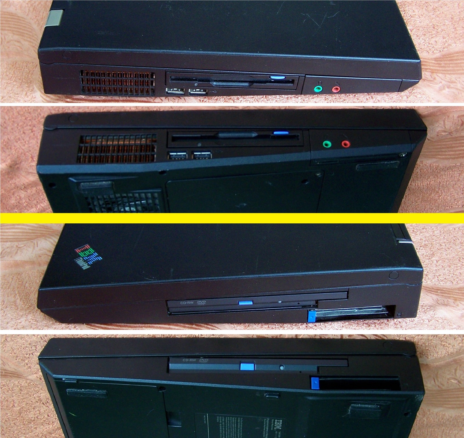 Rare IBM Laptop G-40 Type 2388 Intel-P4 3.0GHz 504MB 60GB Parallel Floppy (x a t