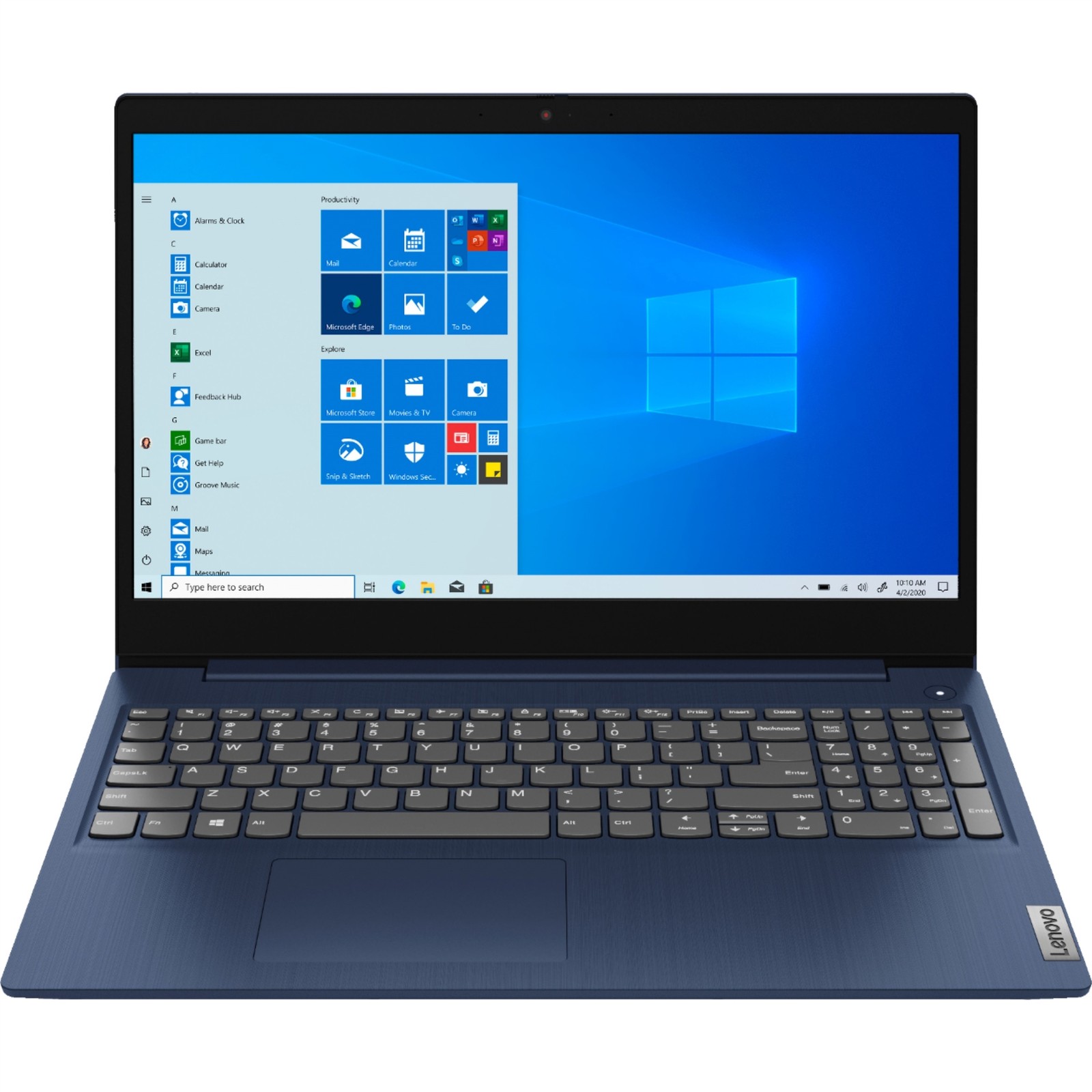 Lenovo IdeaPad 3 15IML05 15.6″ 12GB 256GB, Abyss Blue