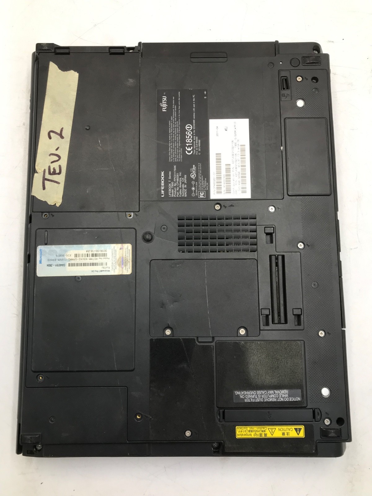 Fujitsu LifeBook T900 Intel Core i5-520M 13.3″ Tablet 4Gb RAM-BOOTS TO BIOS -MZ