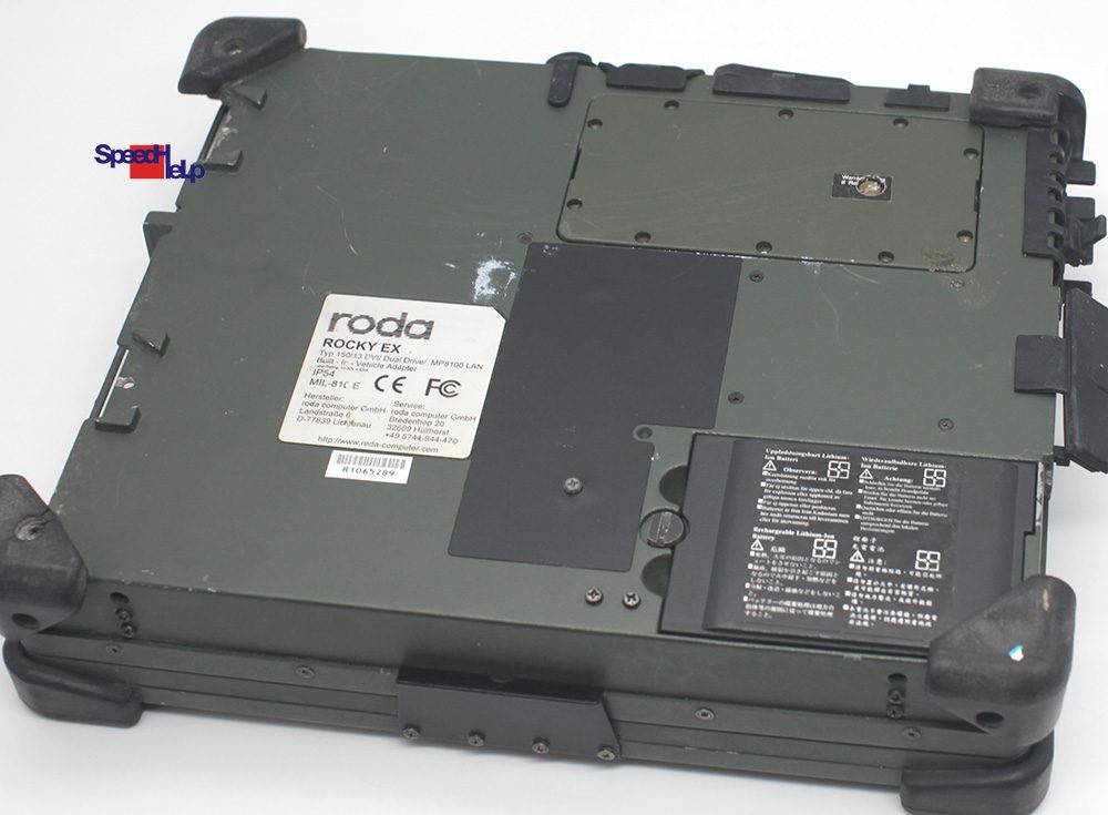 Roda Rocky EX Typ 150/13 DVI Laptop Notebook 13,3in Pentium III IP 54