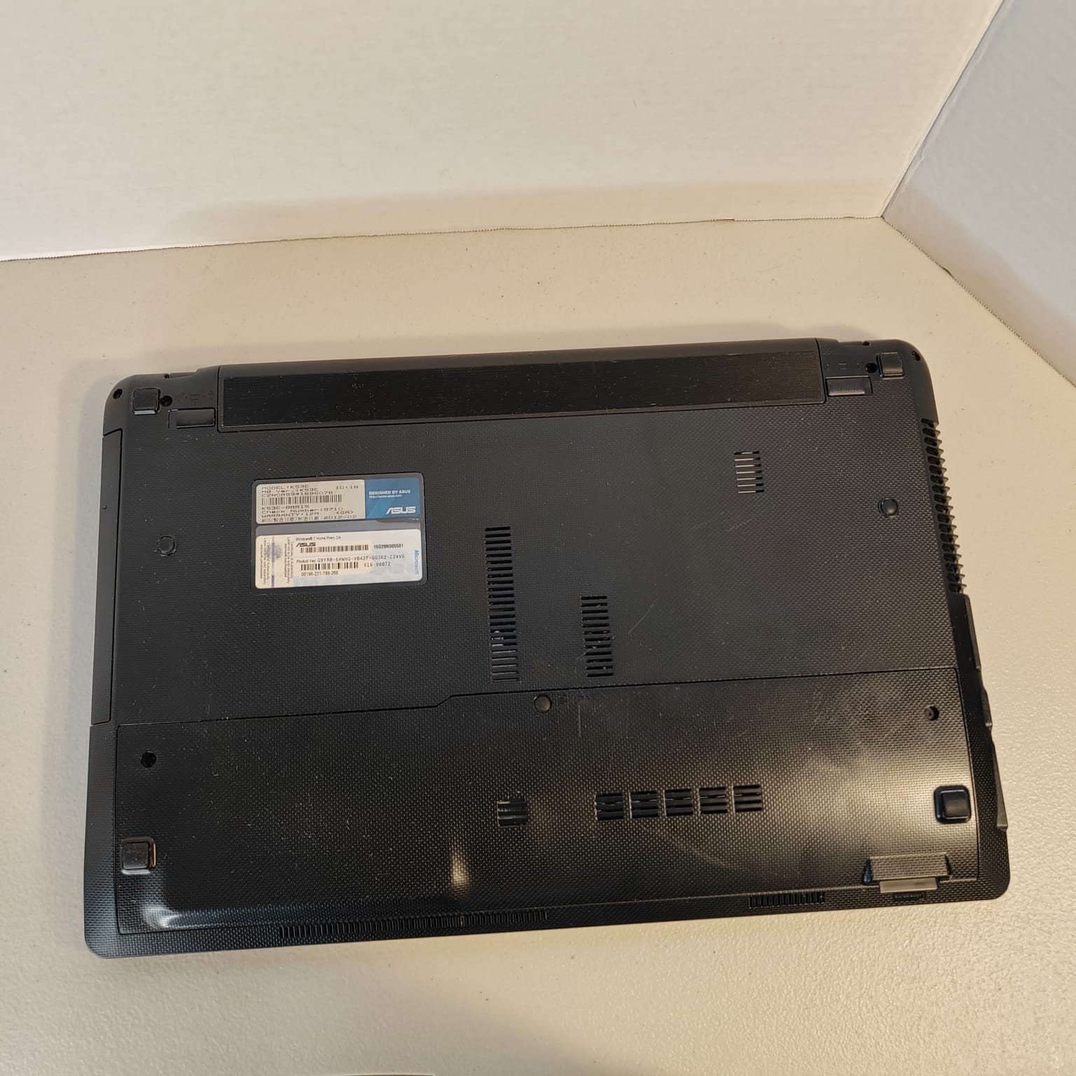 Asus K53E-BBR19 15″ Intel Core i5 NO RAM NO HDD/OS For Parts/Repair AS IS!! – DW