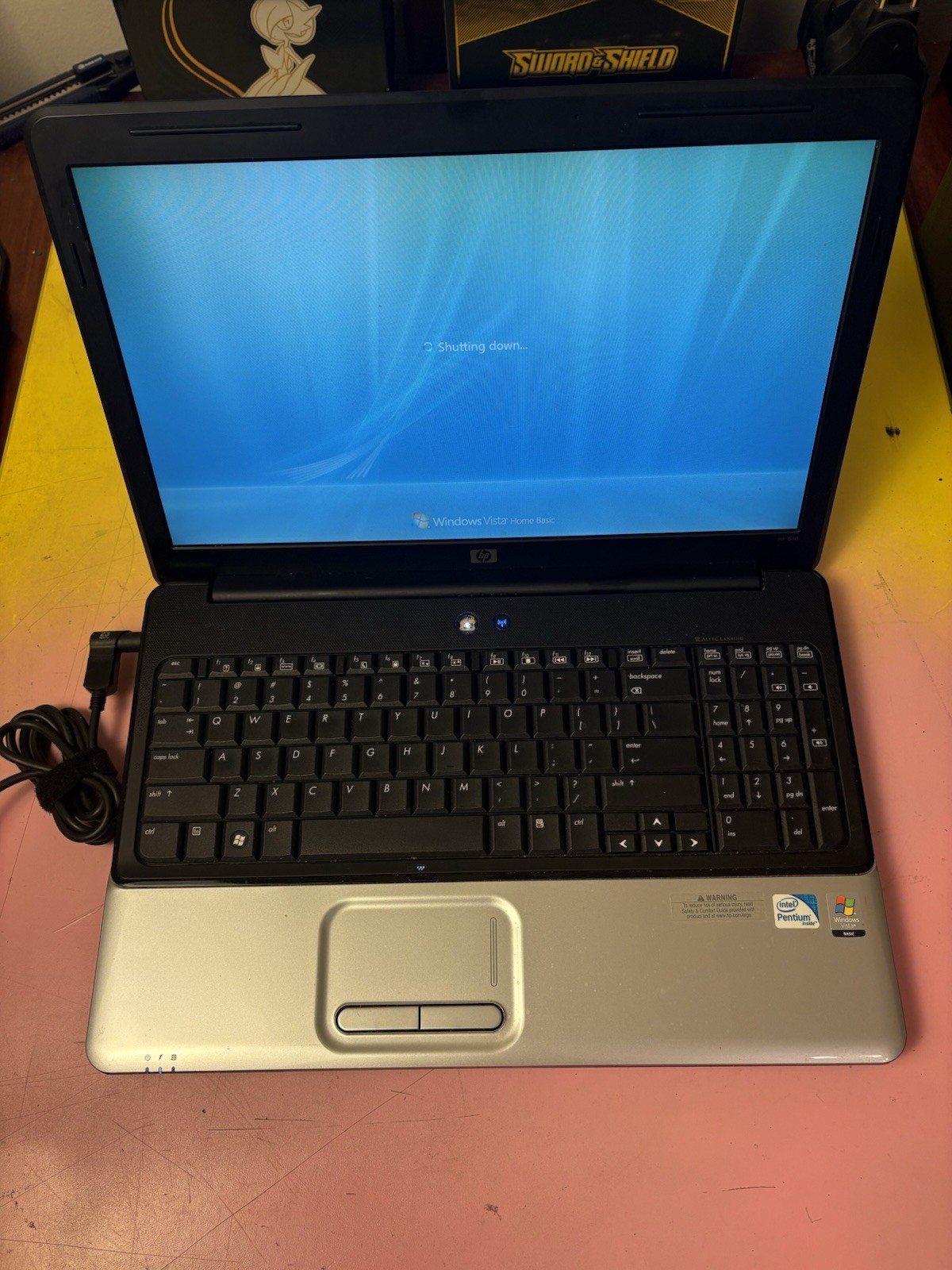 HP G60 Notebook 15.6 Laptop Core 2 Duo T6600 4GB 320GB HDD Read Description
