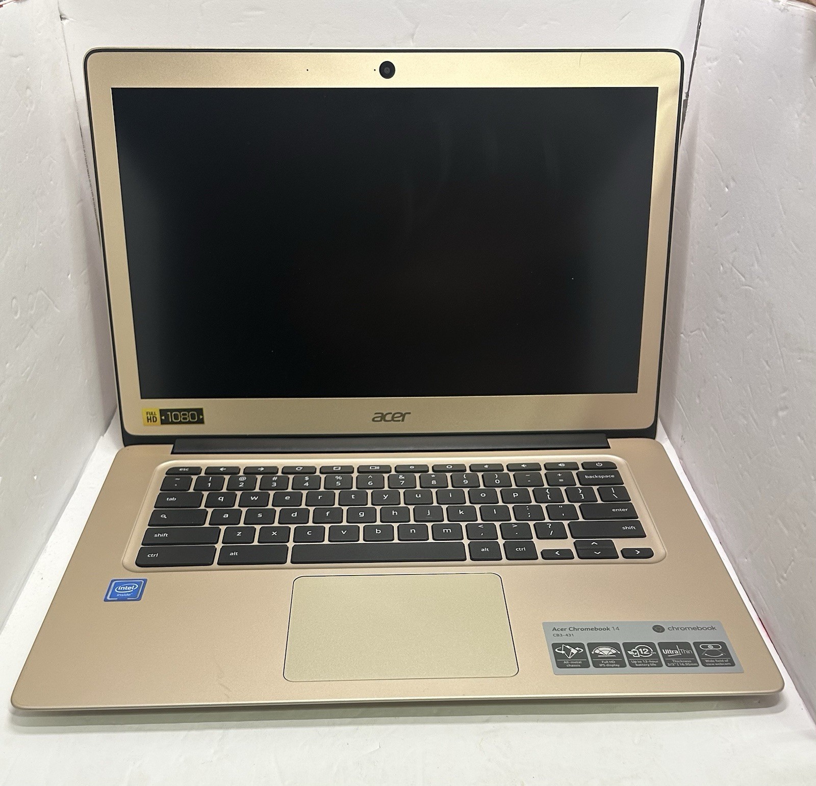 Acer Chromebook 14 CB3-431 14″ FHD Celeron N3160 1.6GHz 4GB RAM ChromeOS