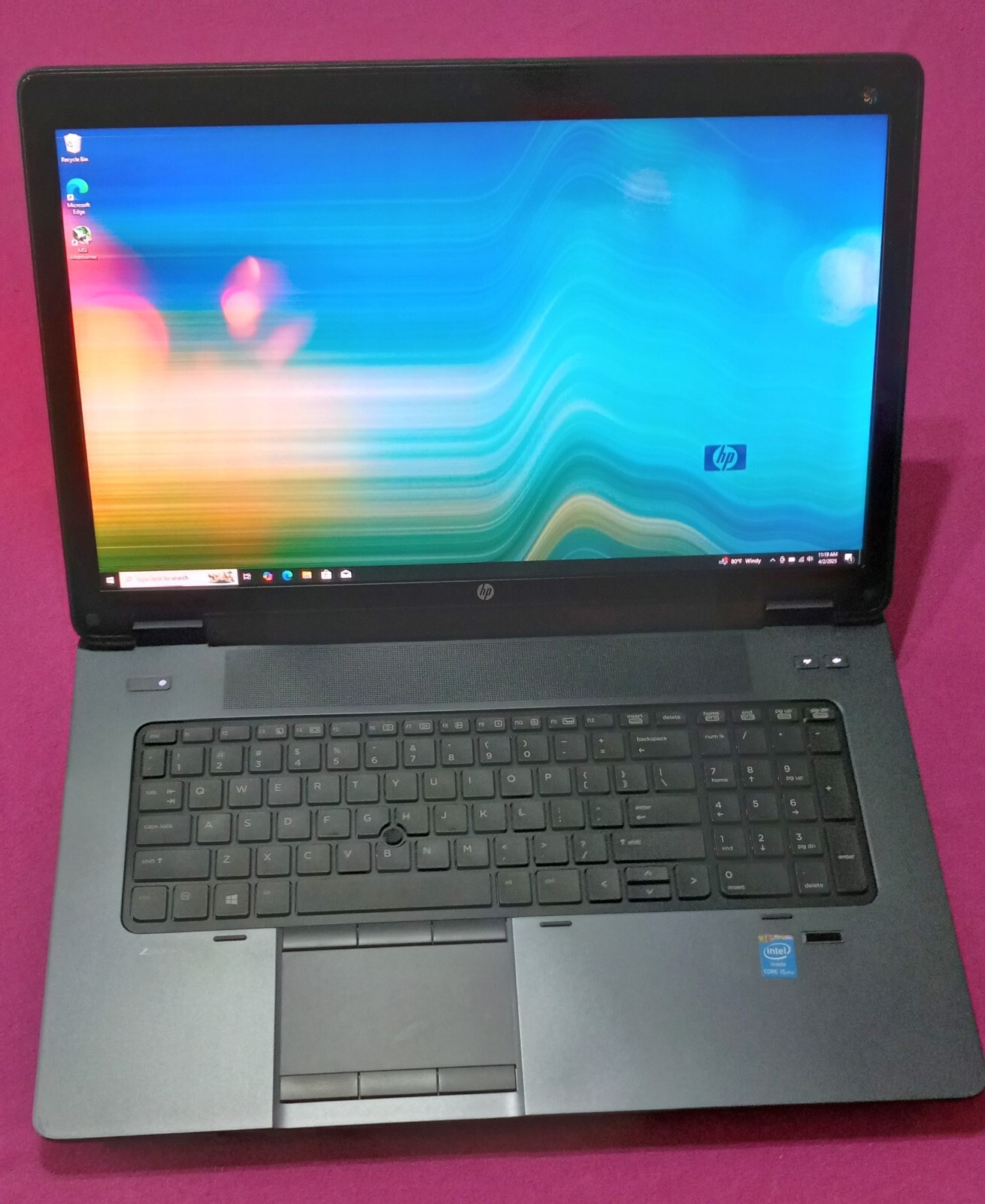 HP ZBook 17 G1 laptop I7-4810mq 2.8-3.8Ghz 16GB 512GB NVIDIA K4100M DREAMCOLOR