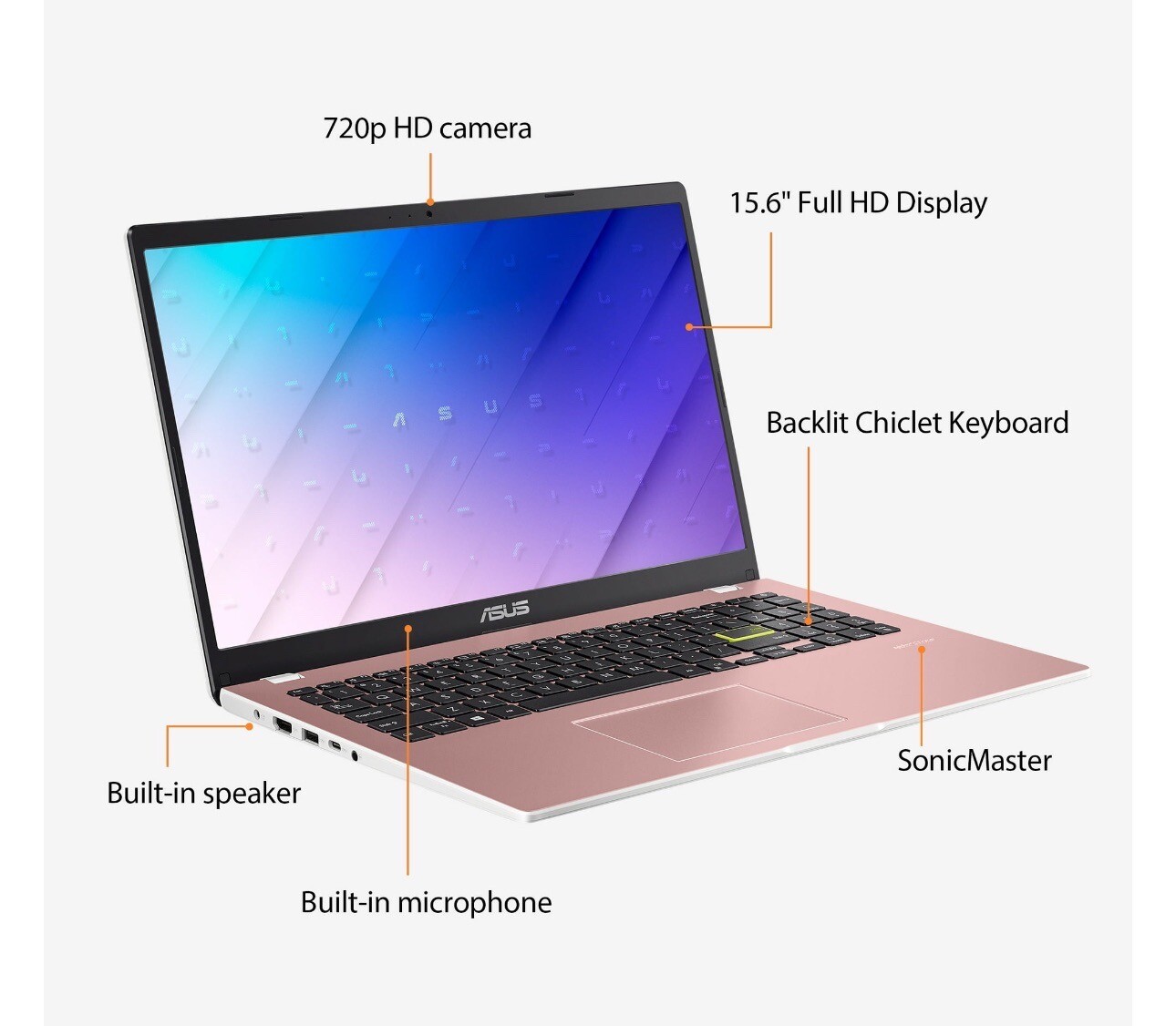ASUS Vivobook Go 15.6″ FHD Laptop, Intel Pentium, 4GB,128GB, Win 11 (S Mode)