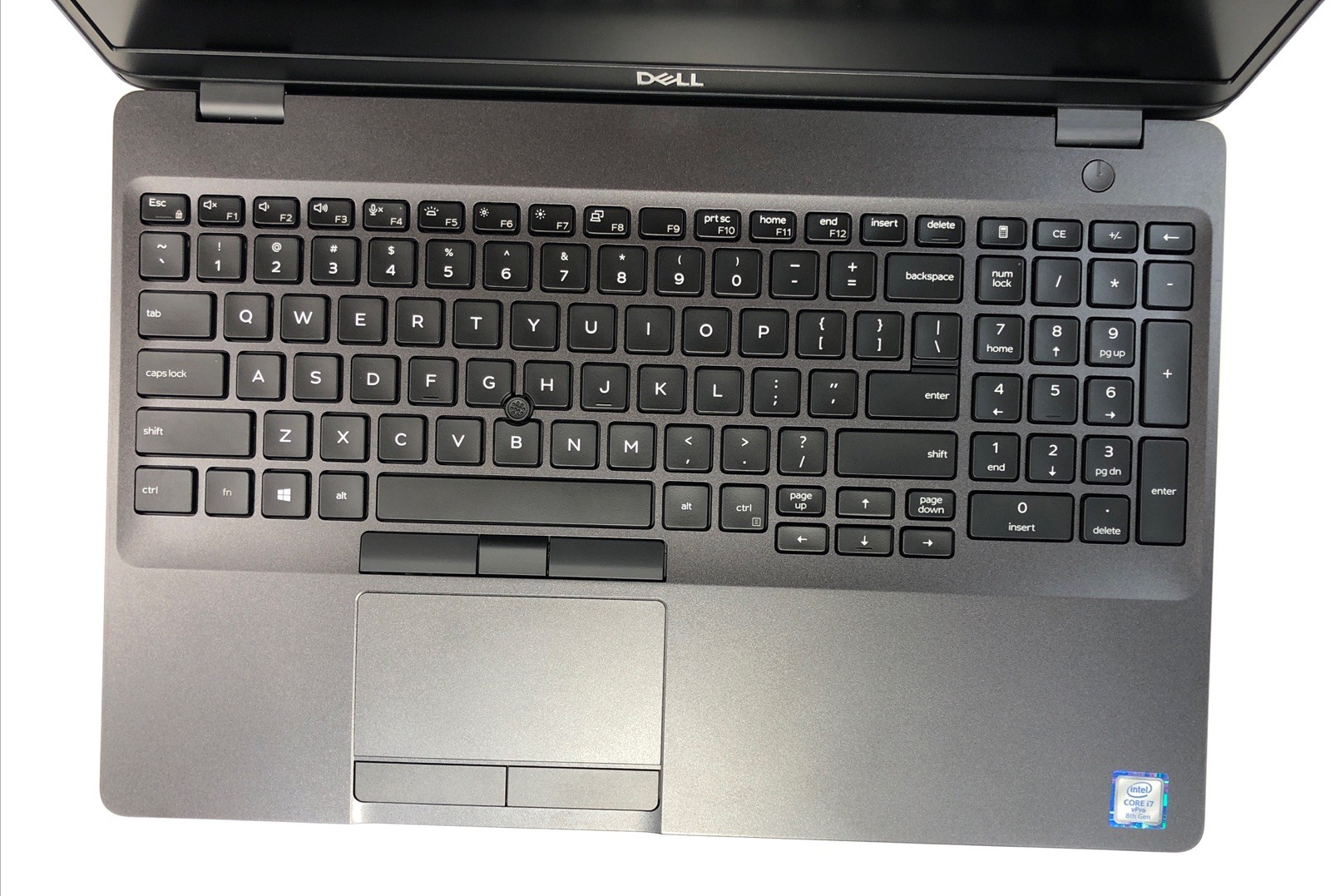 Dell Latitude 5500, Intel Core i7-8665U @1.90Ghz, NO RAM, NO SSD/OS, *FOR PARTS*