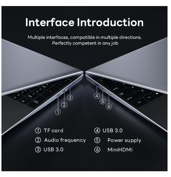 Shimang i9 Windows 11 Pro Gaming Laptop 16GB RAM 256GB 512GB SSD Foldable