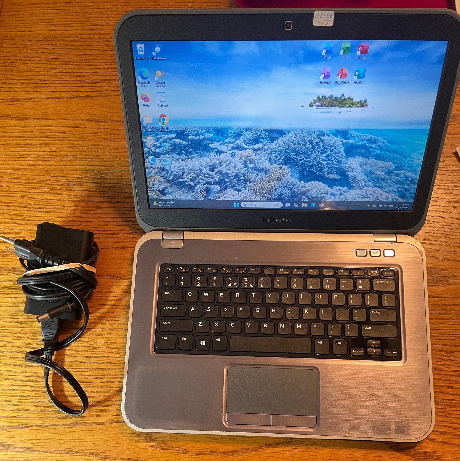 DELL INSPIRON 14Z-5423 Laptop 14z-5423 14″ i5 Win11 Pro25H2/Office 2021/extra-15