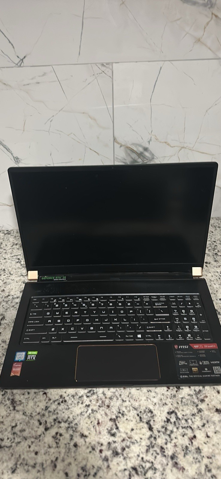 MSI Gaming Laptop – Intel i7, RTX 2070 Max-Q, 144Hz Display