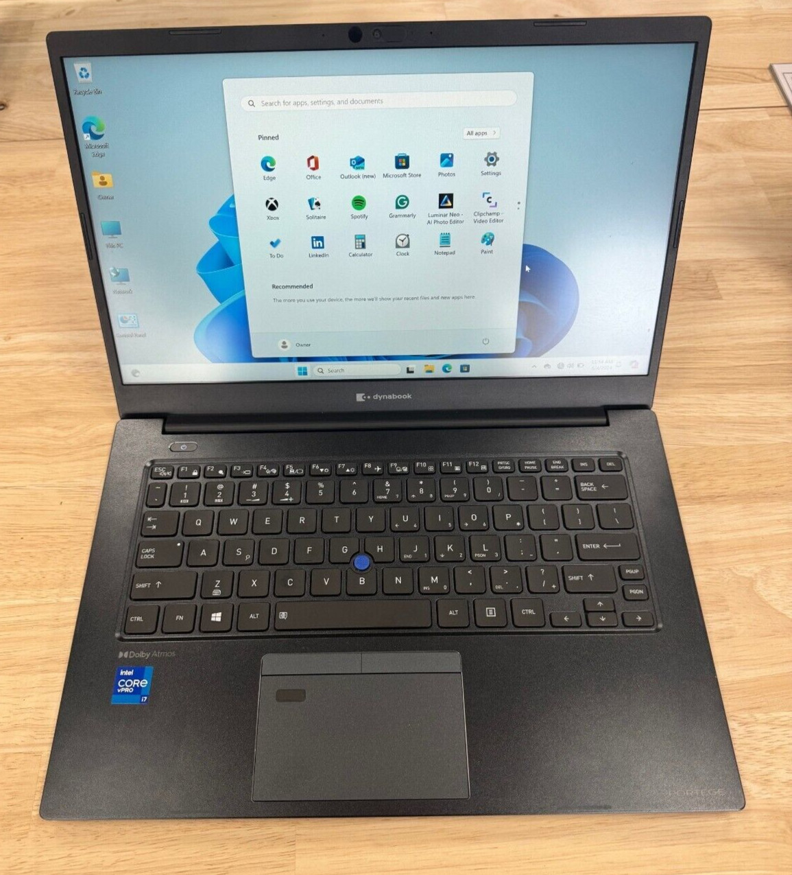 Toshiba Portege X40-J Core i7 11th Gen 256GB Solid State, 16GB RAM, 14″ Gaming