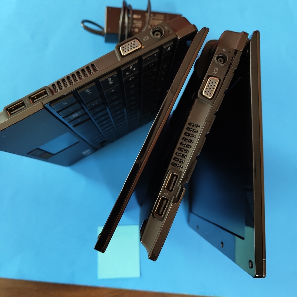 AS IS 2x HP Mini 5103 Netbook Dual Core Atom N455 2GB 160GB Laptop Win 7 Pro